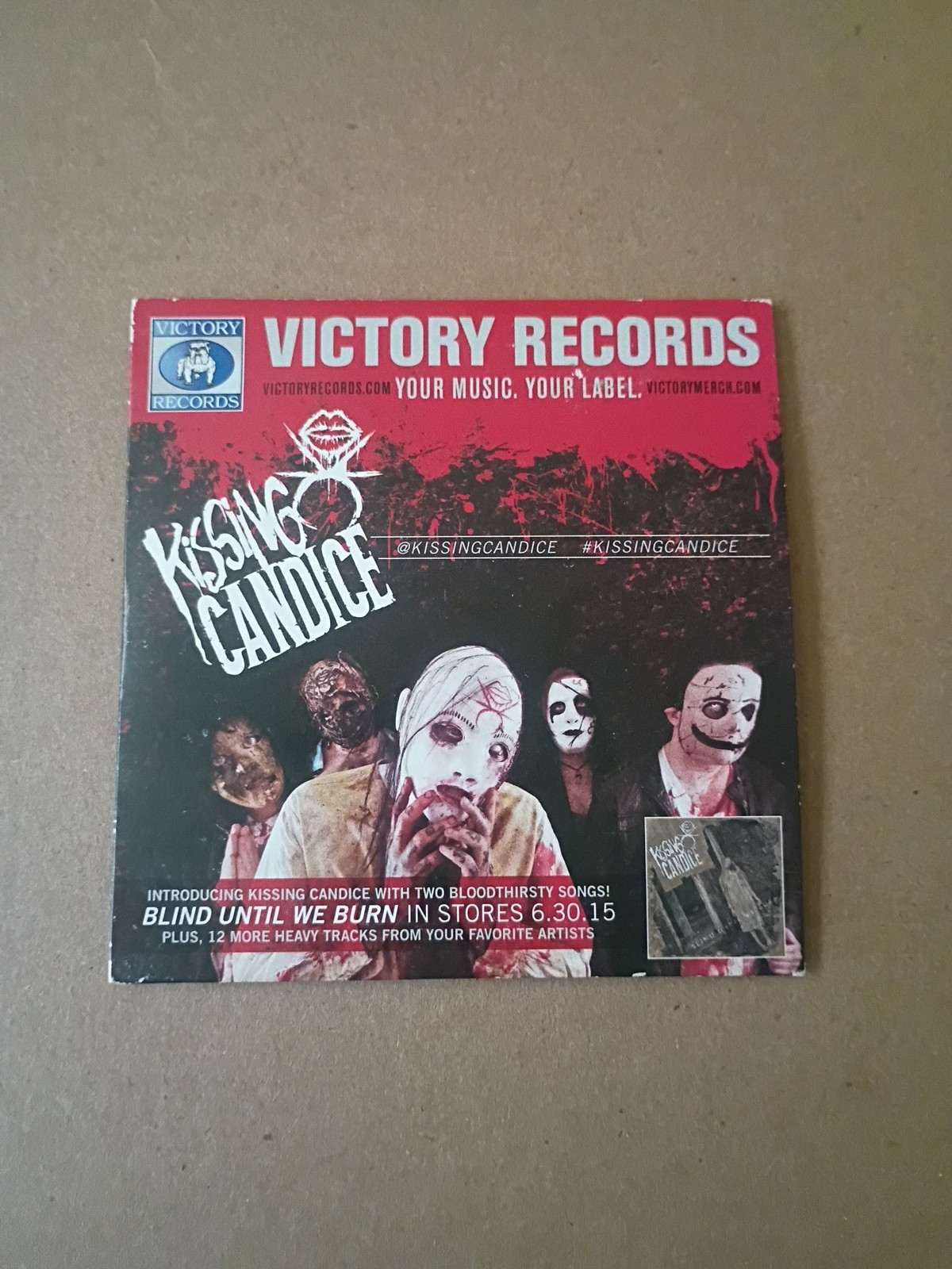 Victory Records Promotional CD Featuring Kissing Candace, Emmure, Atreyu, & More