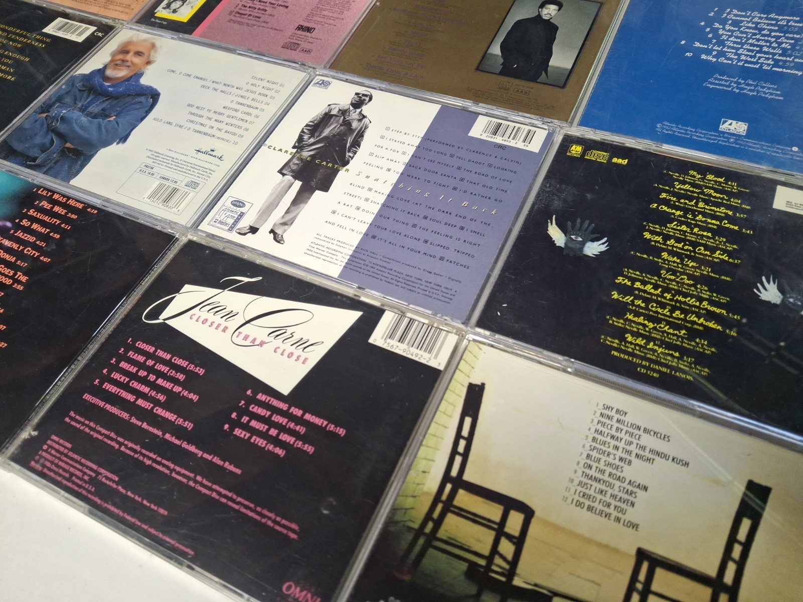 Lot Of 15 CD's Easy Listening Soul Pop Anita Baker Lionie Richie Neville Brother