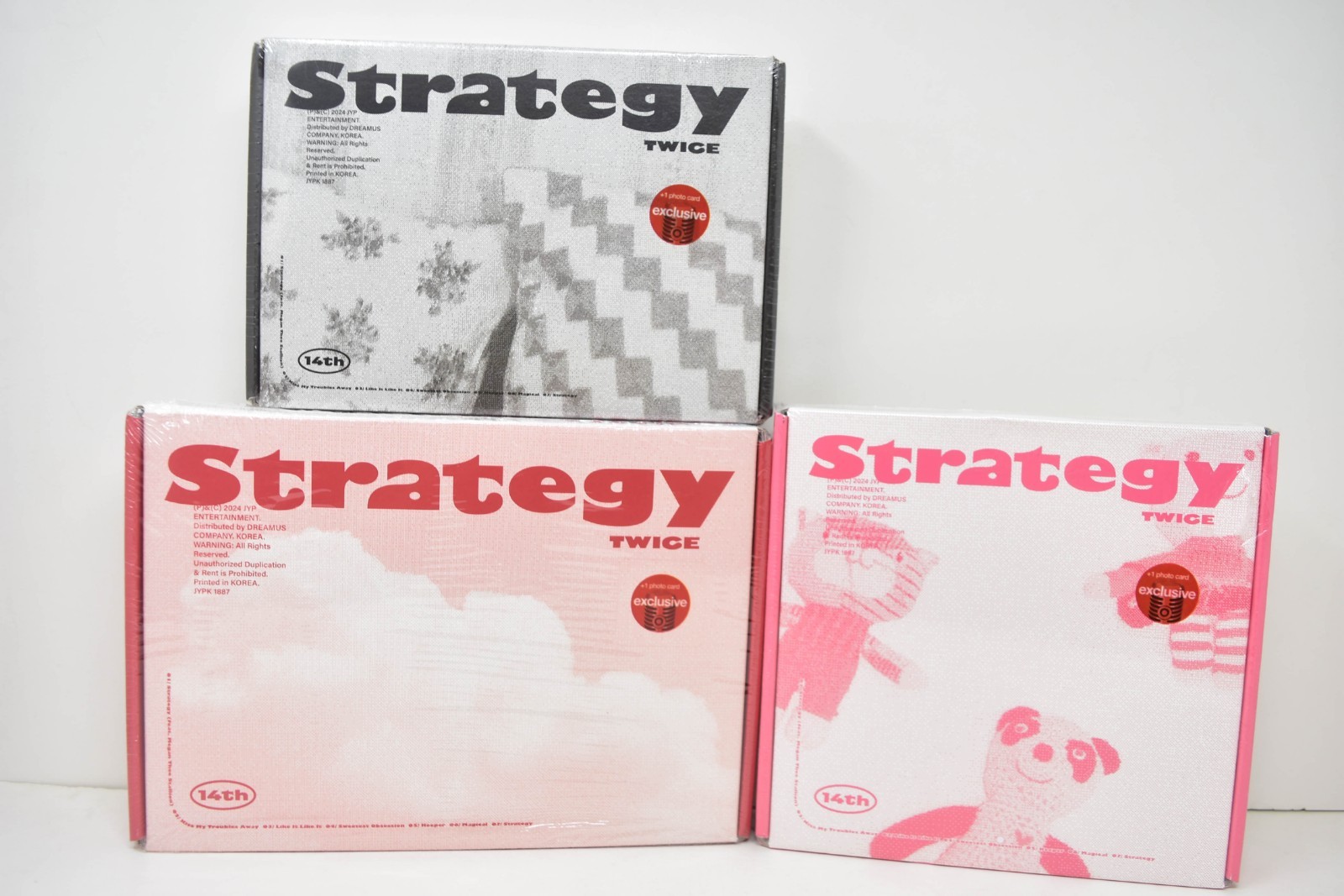 TWICE - STRATEGY (Standard Photobook Step Ver, Exclusive, CD) - NEW SEALED !!!