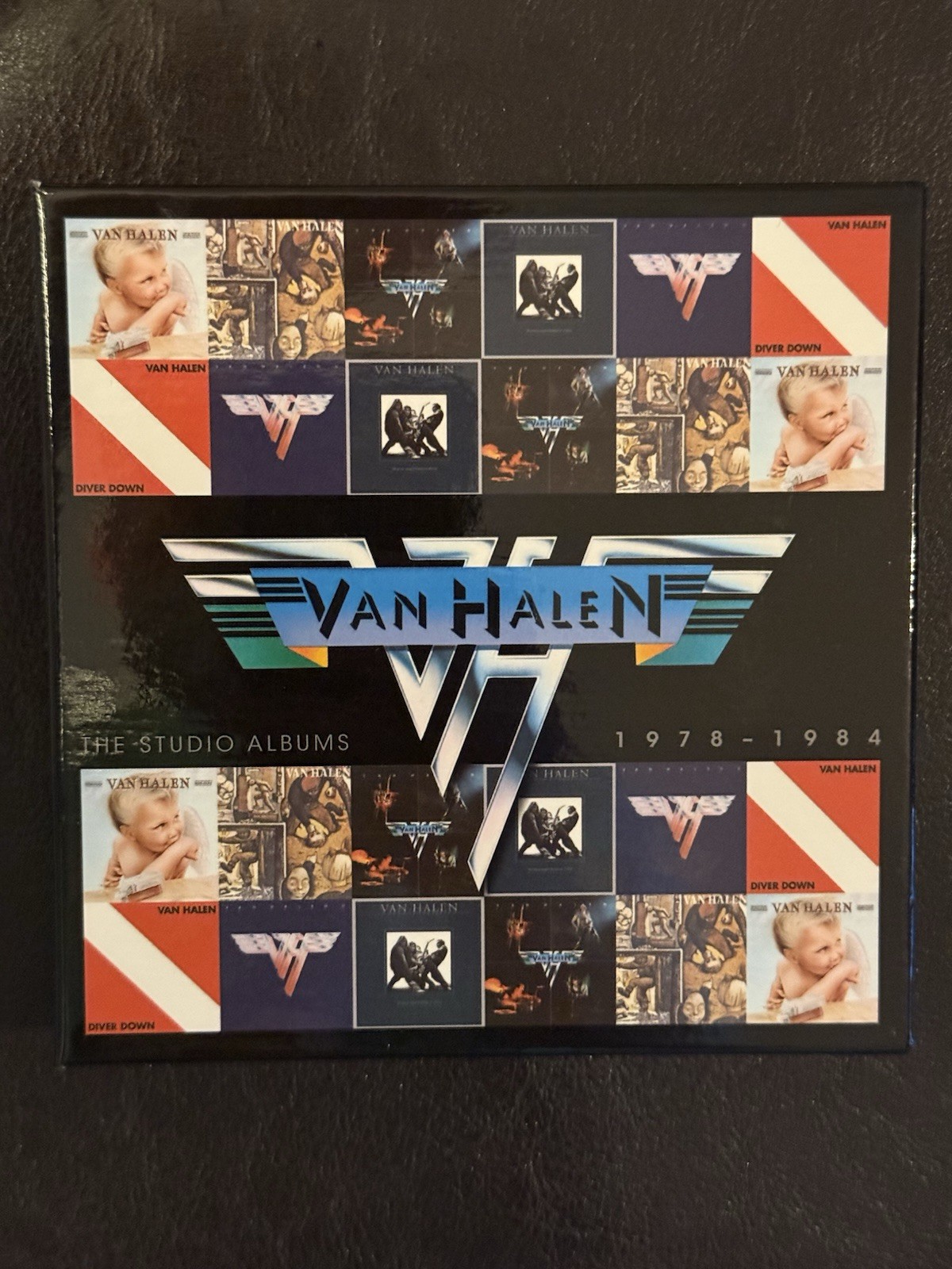 Van Halen The Studio Albums 1978-1984 6 CD Box Set David Lee Roth Era Near Mint