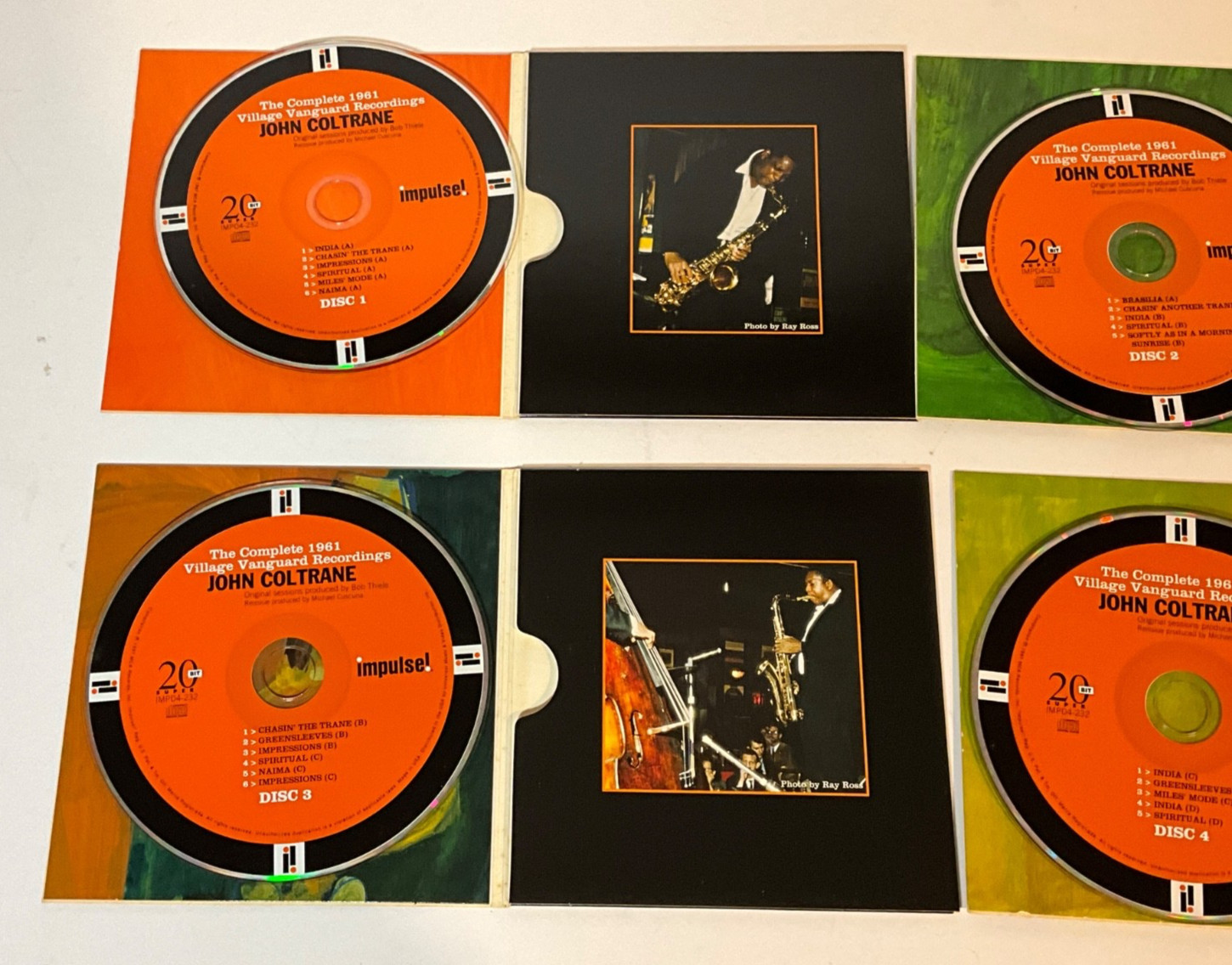 John Coltrane The Complete 1961 Village Vanguard Recordings 4 CD Box Set