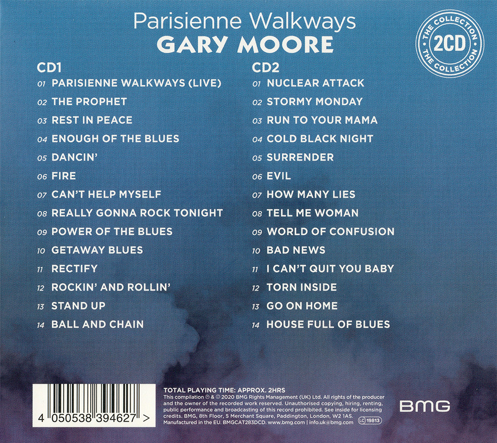 Gary Moore ~ Parisienne Walkways: The Collection • 2CD • 2020 BMG UK •• NEW ••
