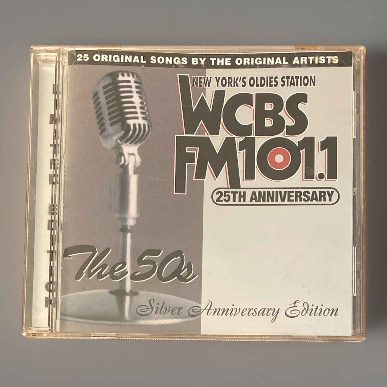 WCBS FM 101.1 25th Anniversary Vol 1 The 50s CD Silver Edition Collectables 1997