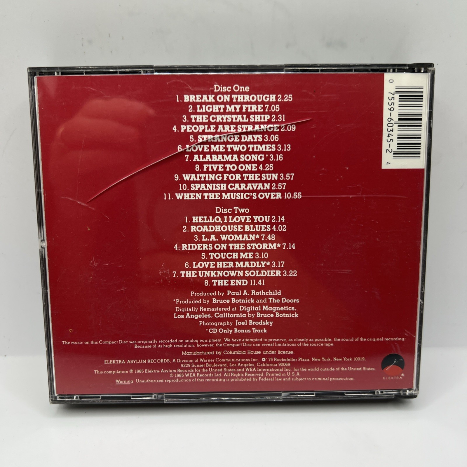 Best of Doors by The Doors (CD, 2006)