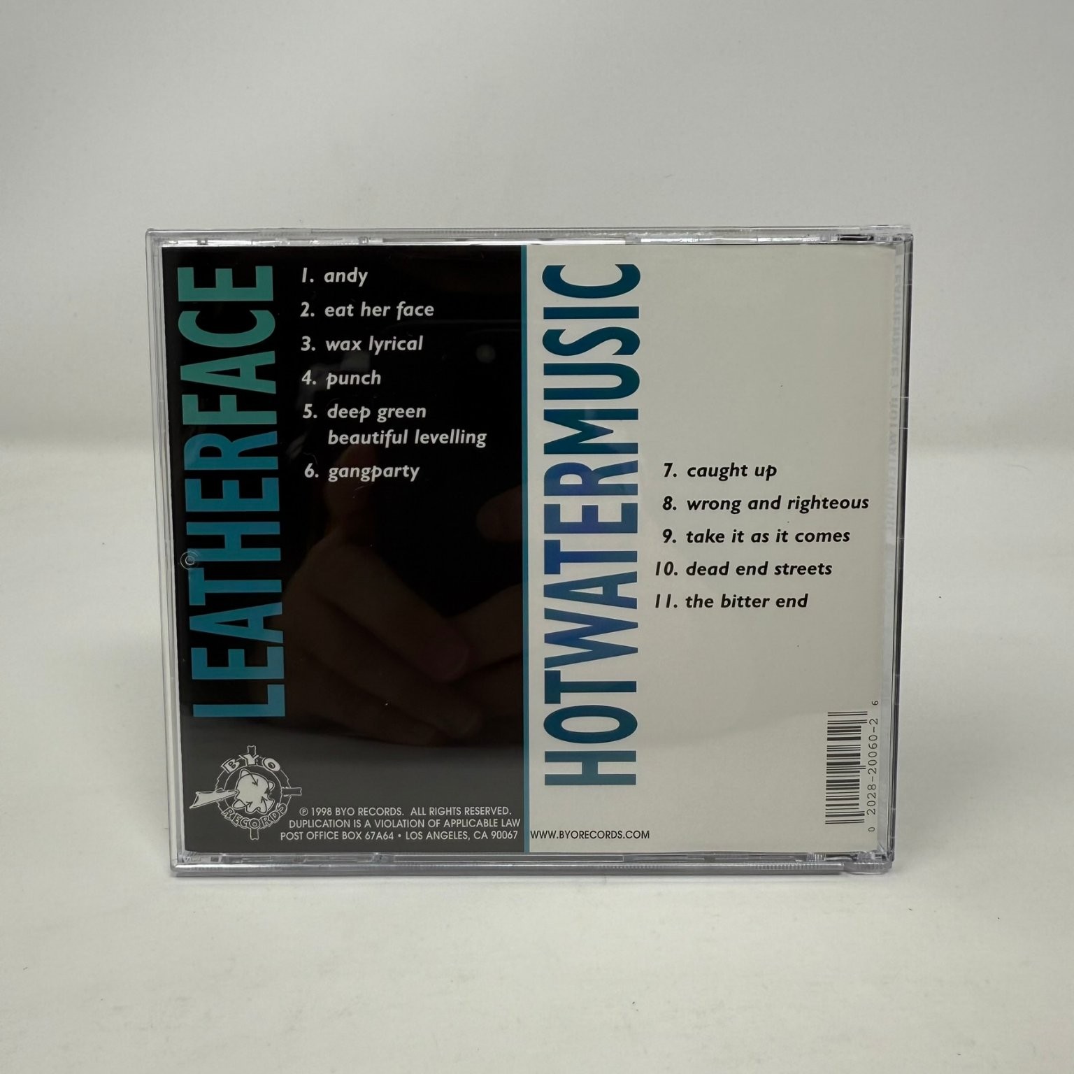 Hot Water Music - Finding The Rhythms & Leatherface Split Series (2 CD Set) Punk