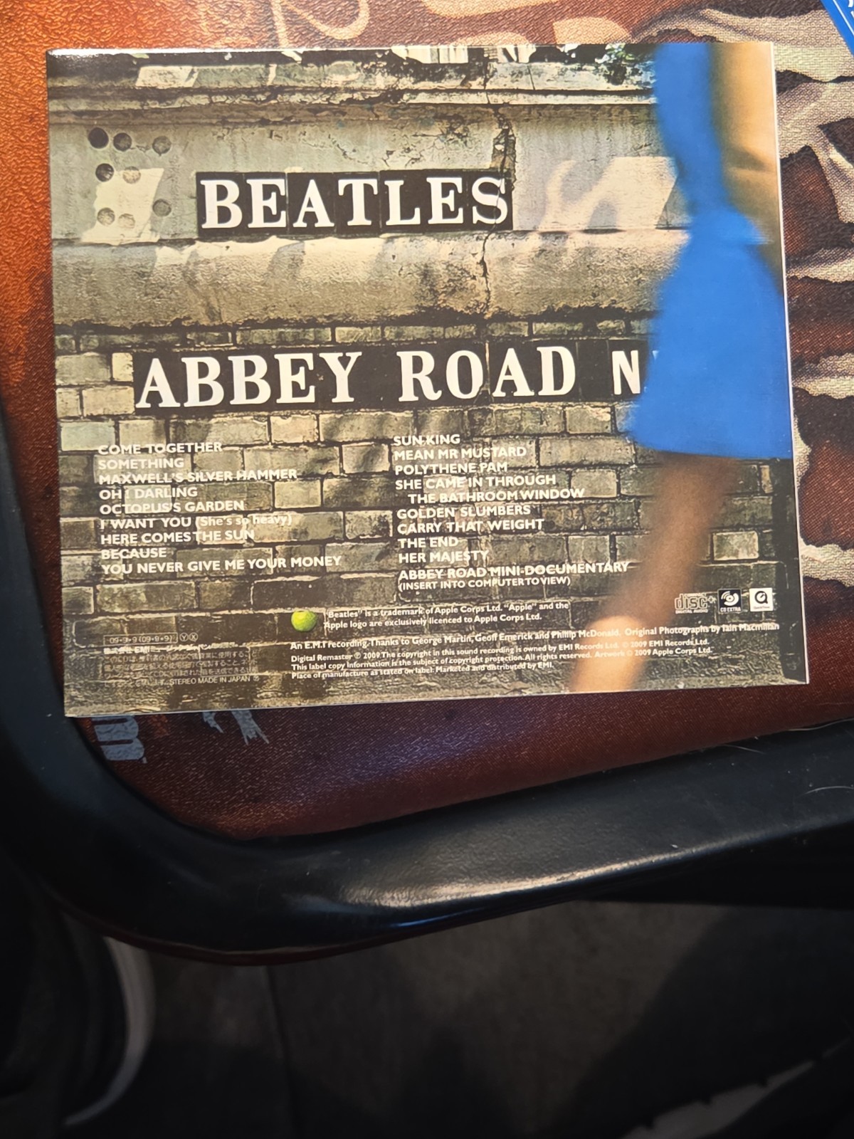 THE BEATLES Abbey Road Japan CD OBI TOCP-71013 Remaster Mini Record Sleeve