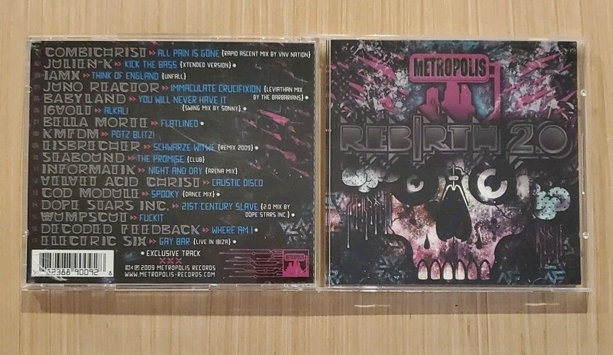 Metropolis Rebirth 2.0 CD Various Artists