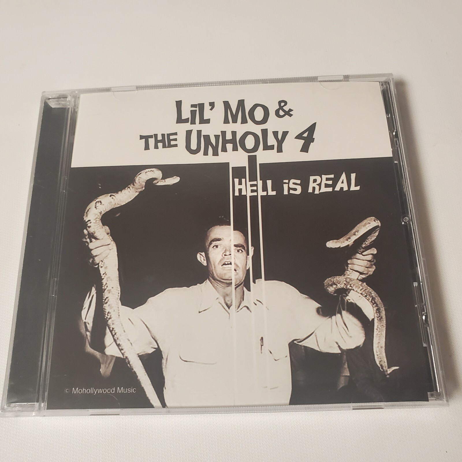 LIL' MO & THE UNHOLY 4 And Little Hell Is Real Rockabilly Album CD Swamp Blues