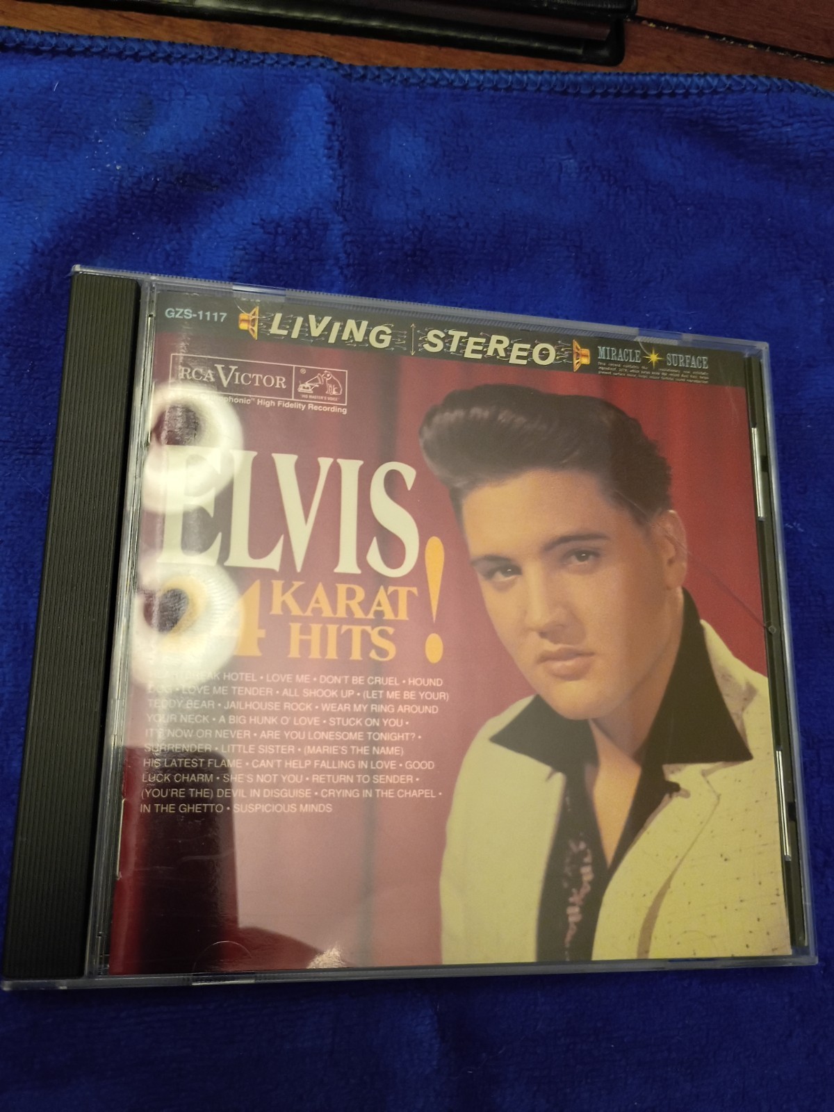 Elvis Presley CD 24 Karat Hits DCC Gold Disc Mastered by Steve Hoffman