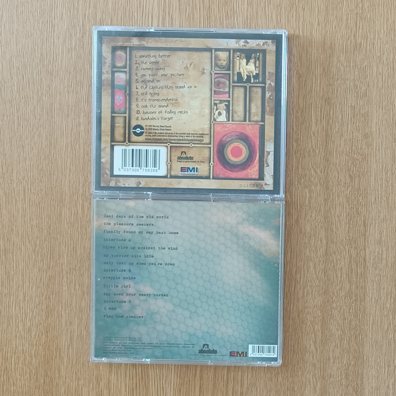 Steve Cradock (Ocean Colour Scene) 2 CD Solo Album Bundle (Alternative/Indie)