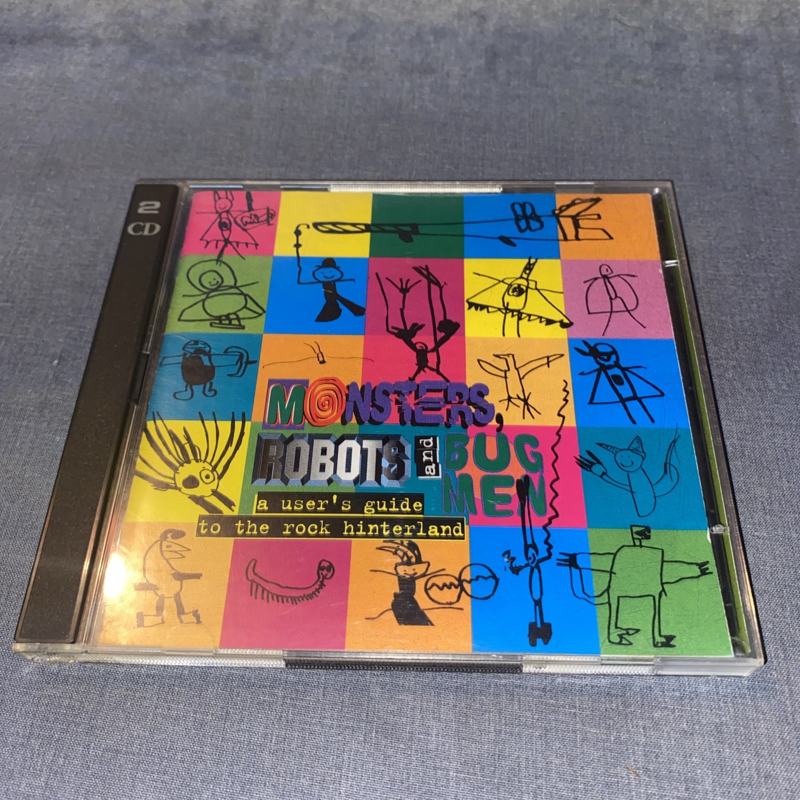 Monsters, Robots And Bug Men CD VGC A User’s Guide to the Rock Hinterland 1996