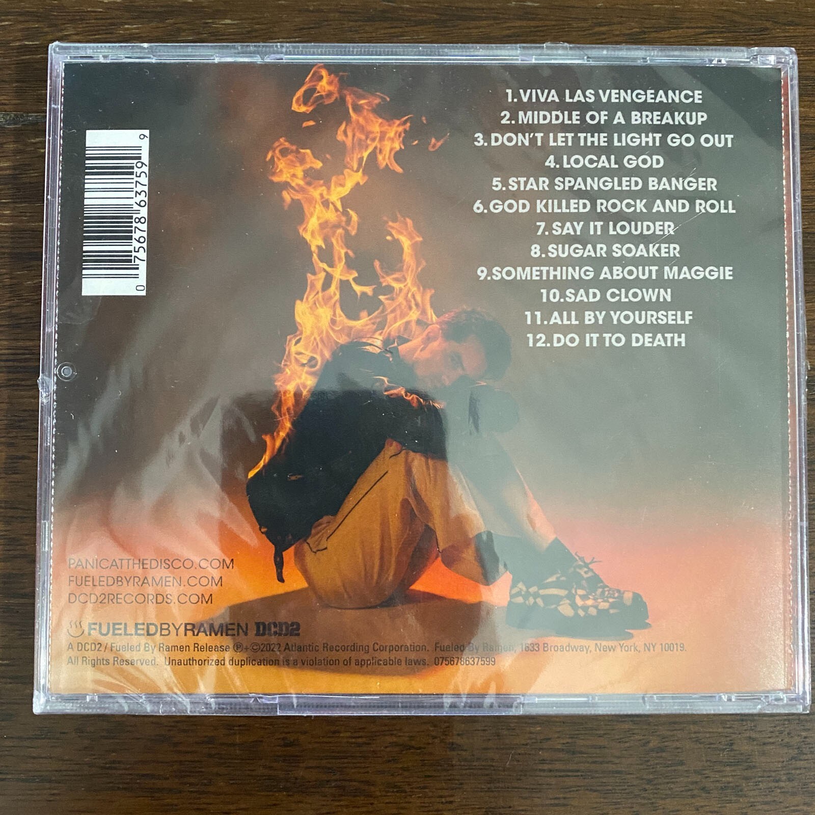 PANIC! AT THE DISCO - VIVA LAS VENGEANCE (CD) 2022!! SEALED!! FUELED BY RAMEN