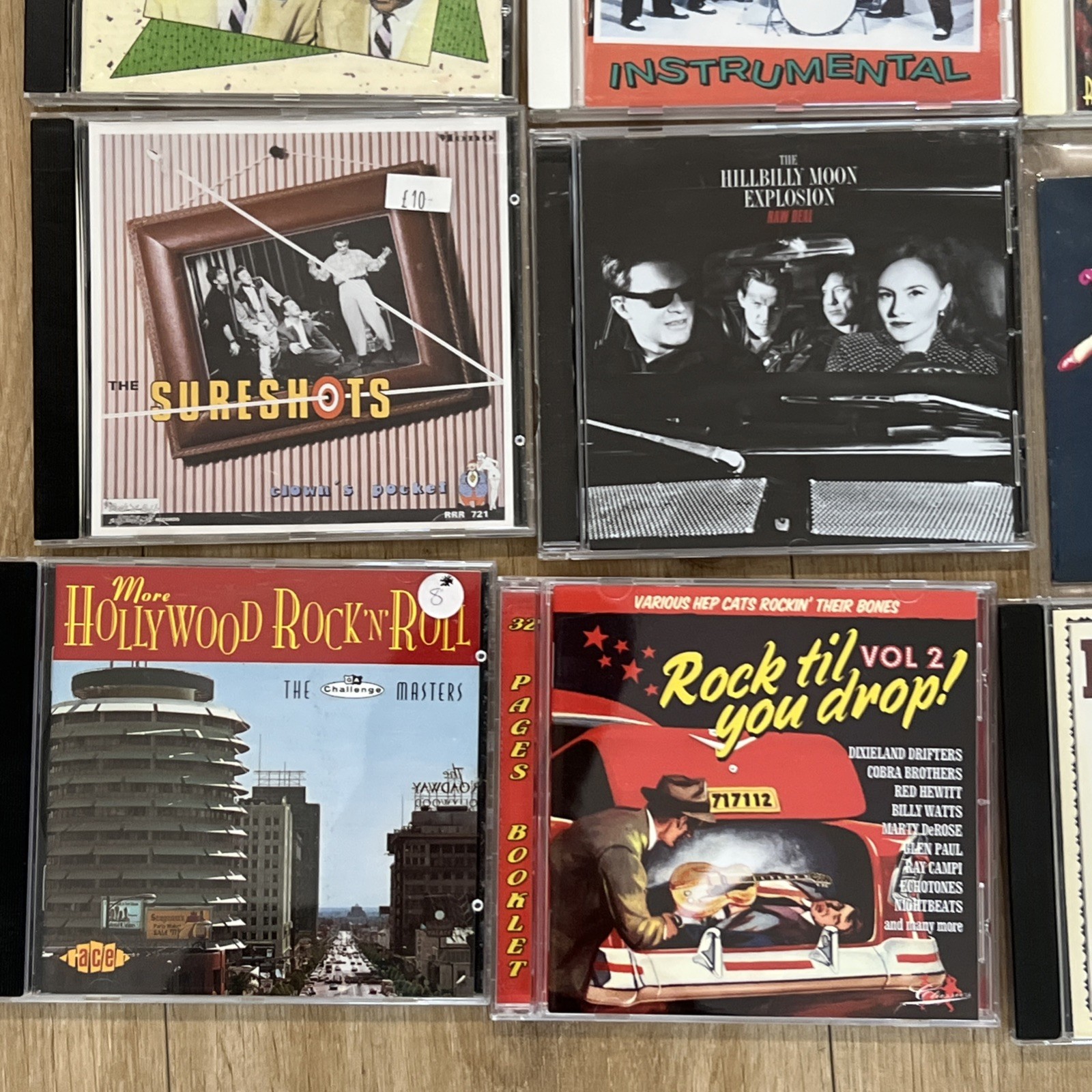 Rockabilly CD Collection Set Of 20 Good Condition Some Of Them Are RARE Set 12
