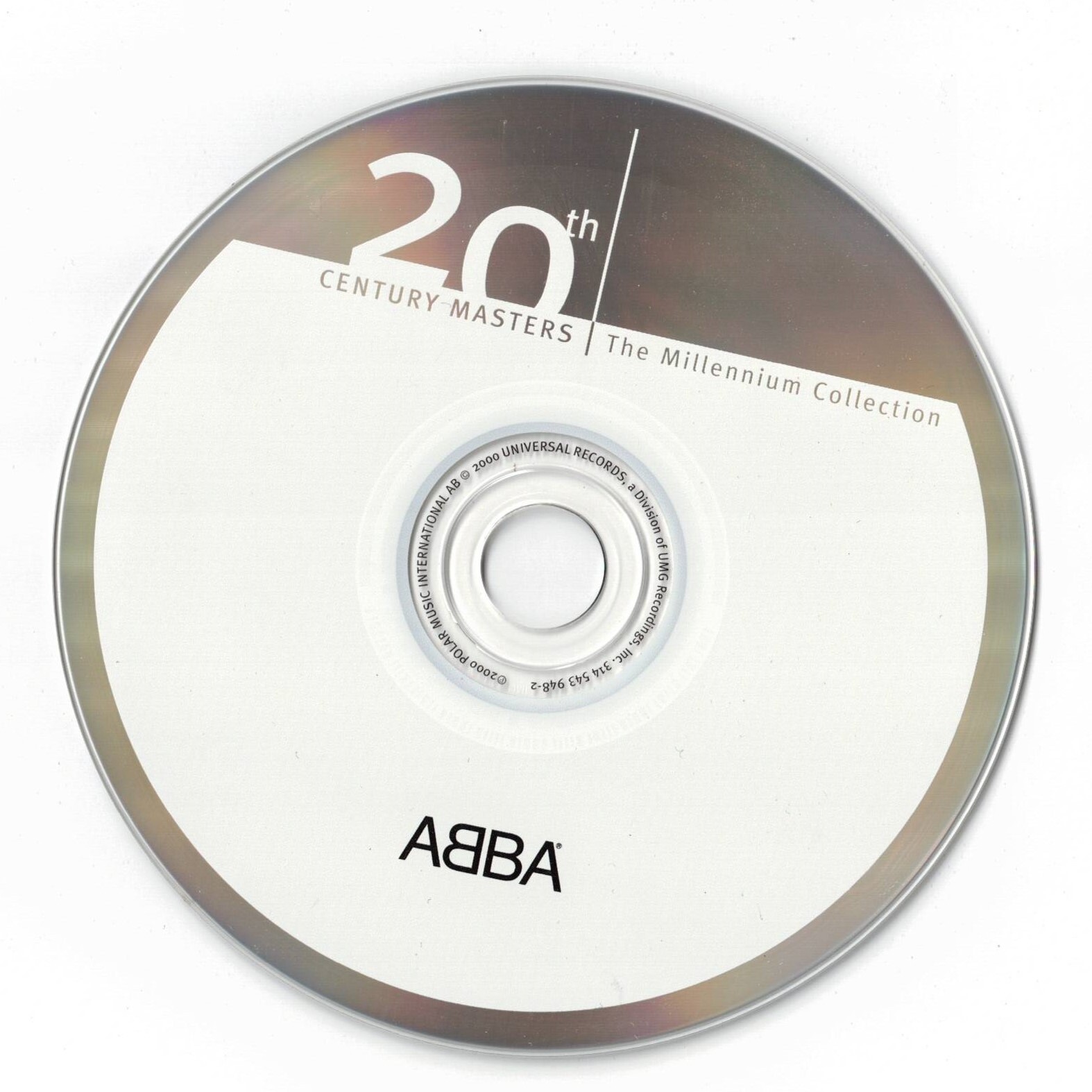 20th Century Masters: The Best of ABBA The Millennium Collection CD (Waterloo)