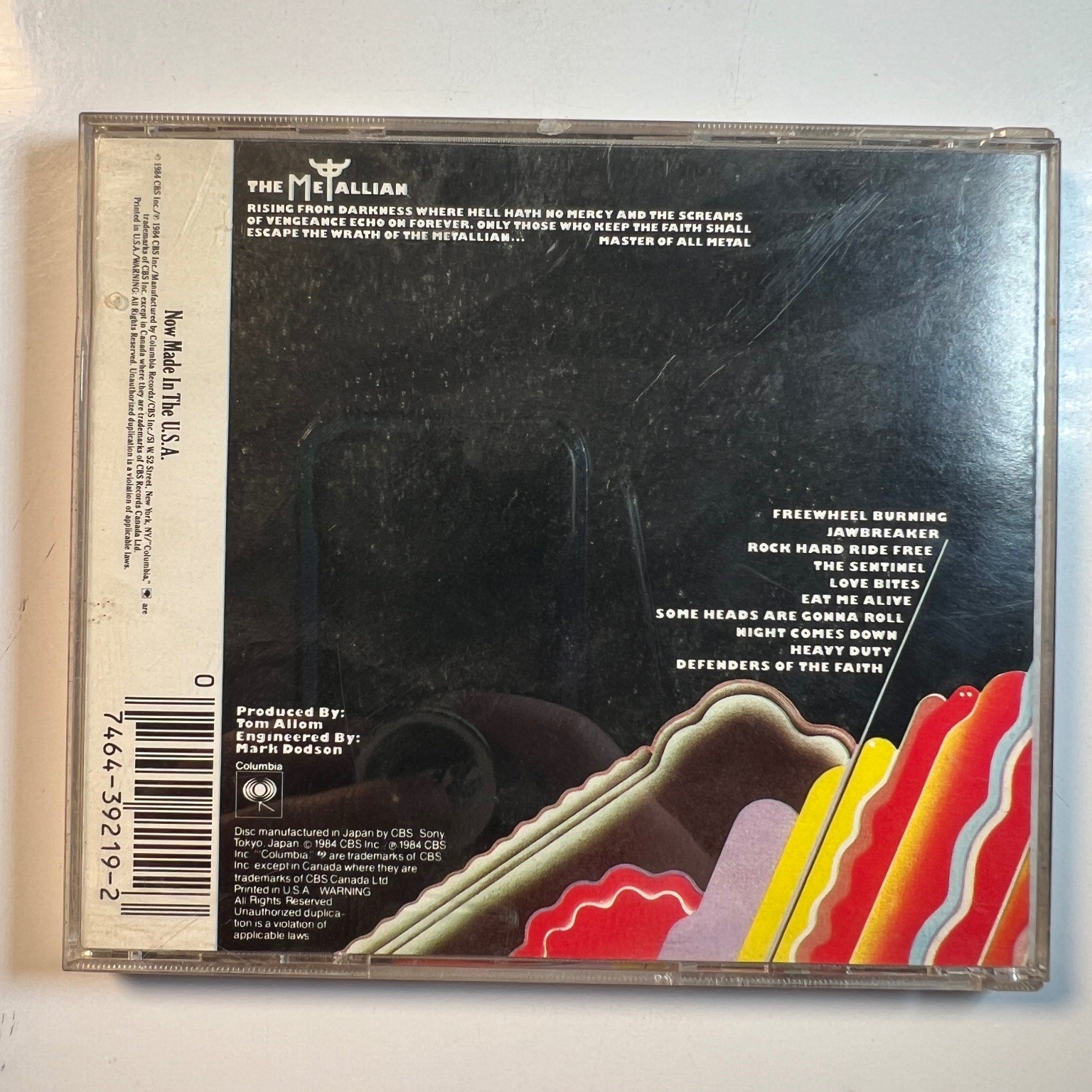Judas Priest – Defenders of the Faith CD 1984 Heavy Metal Columbia