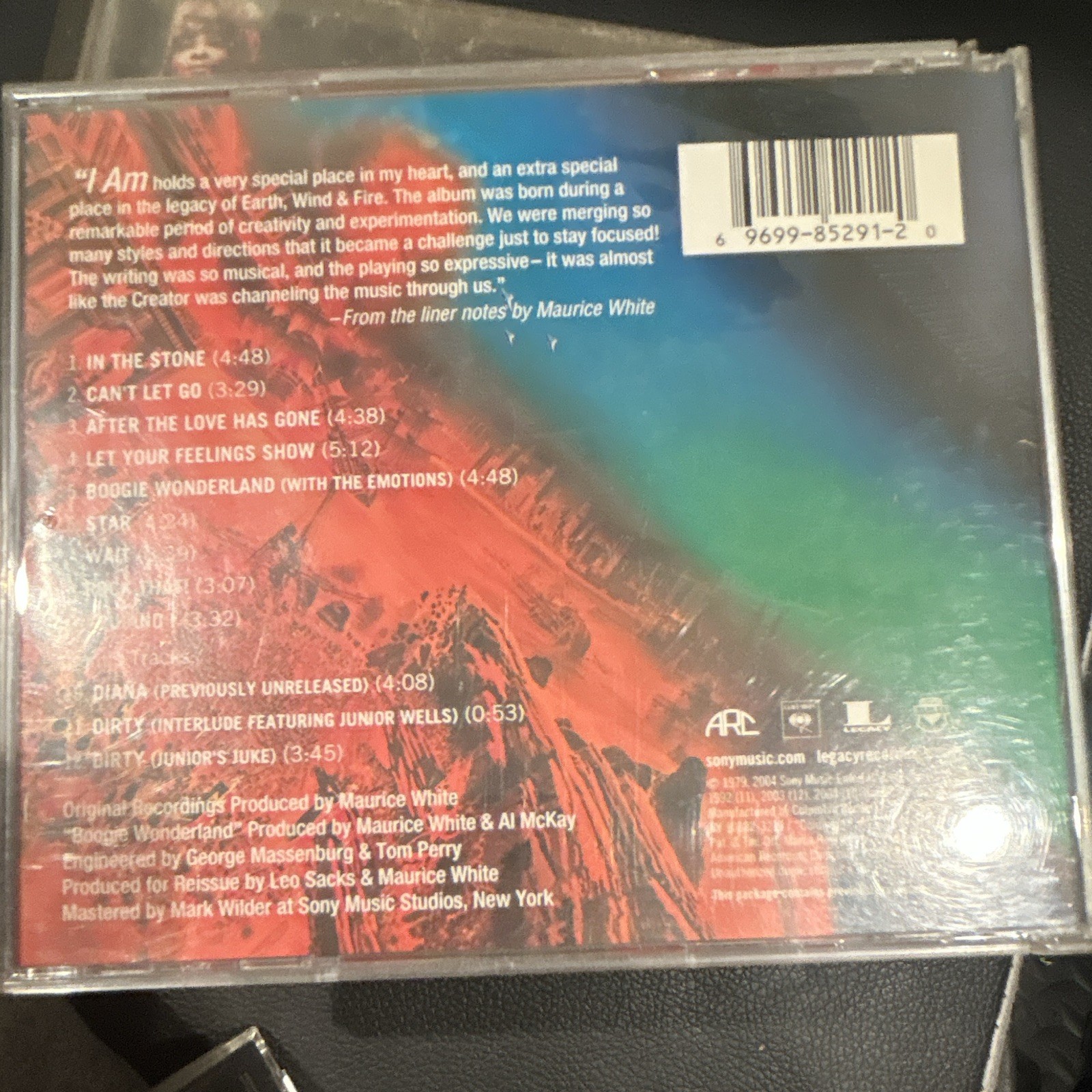 Earth, Wind & Fire I Am CD Album R&B Soul Columbia 1979 Jewel Case RARE