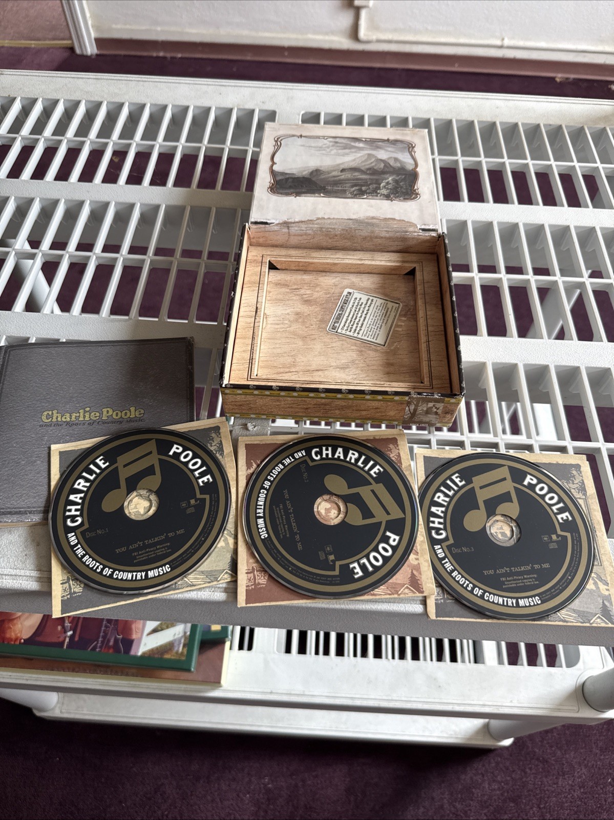 Charlie Poole You Ain't Talkin' To Me 3-CD Box Set Roots of Country Music 2005