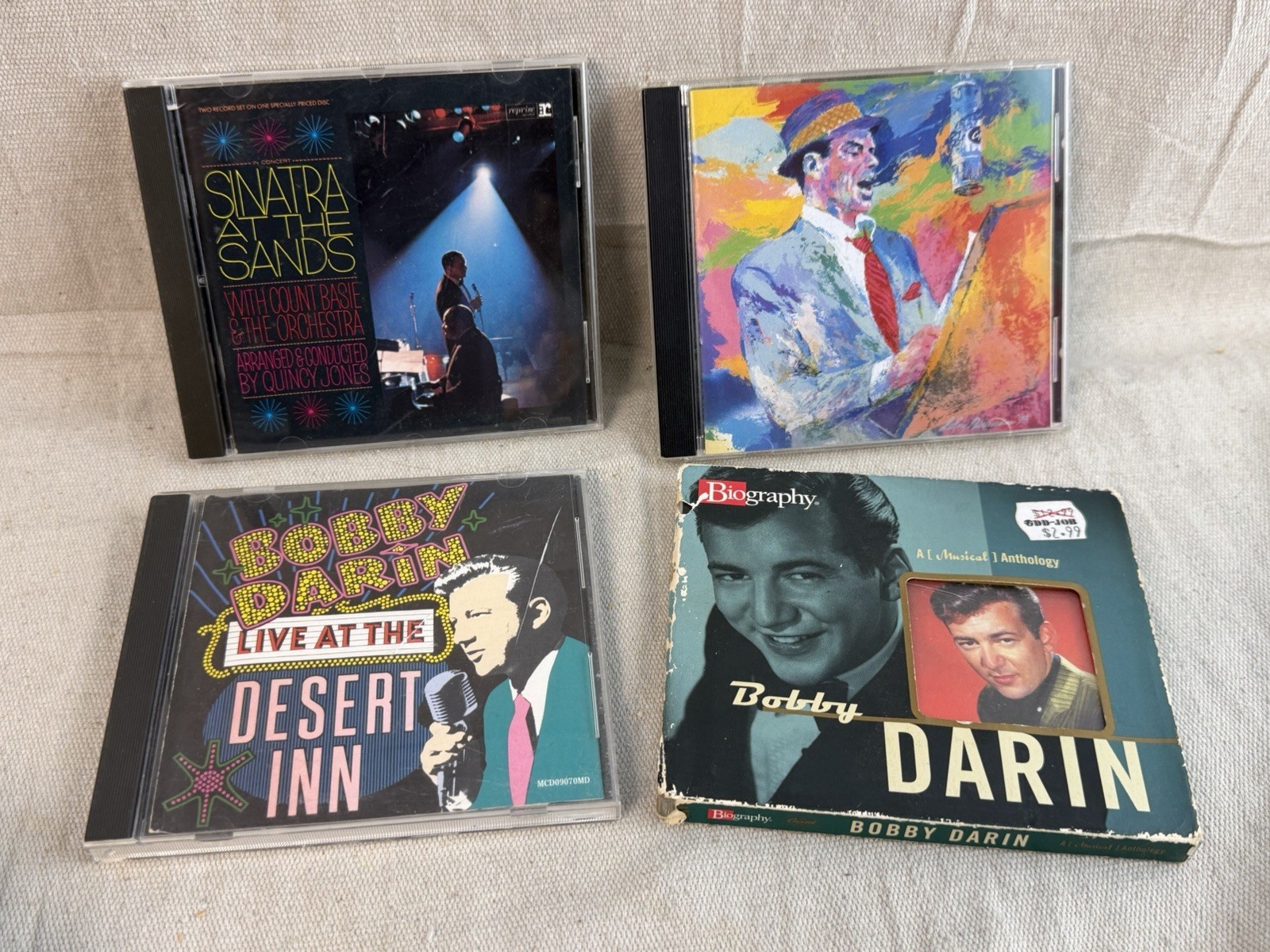 12 Vocal Jazz CD Lot: Sinatra, Bobby Darin, Matt Monro, Harry Connick Jr + More