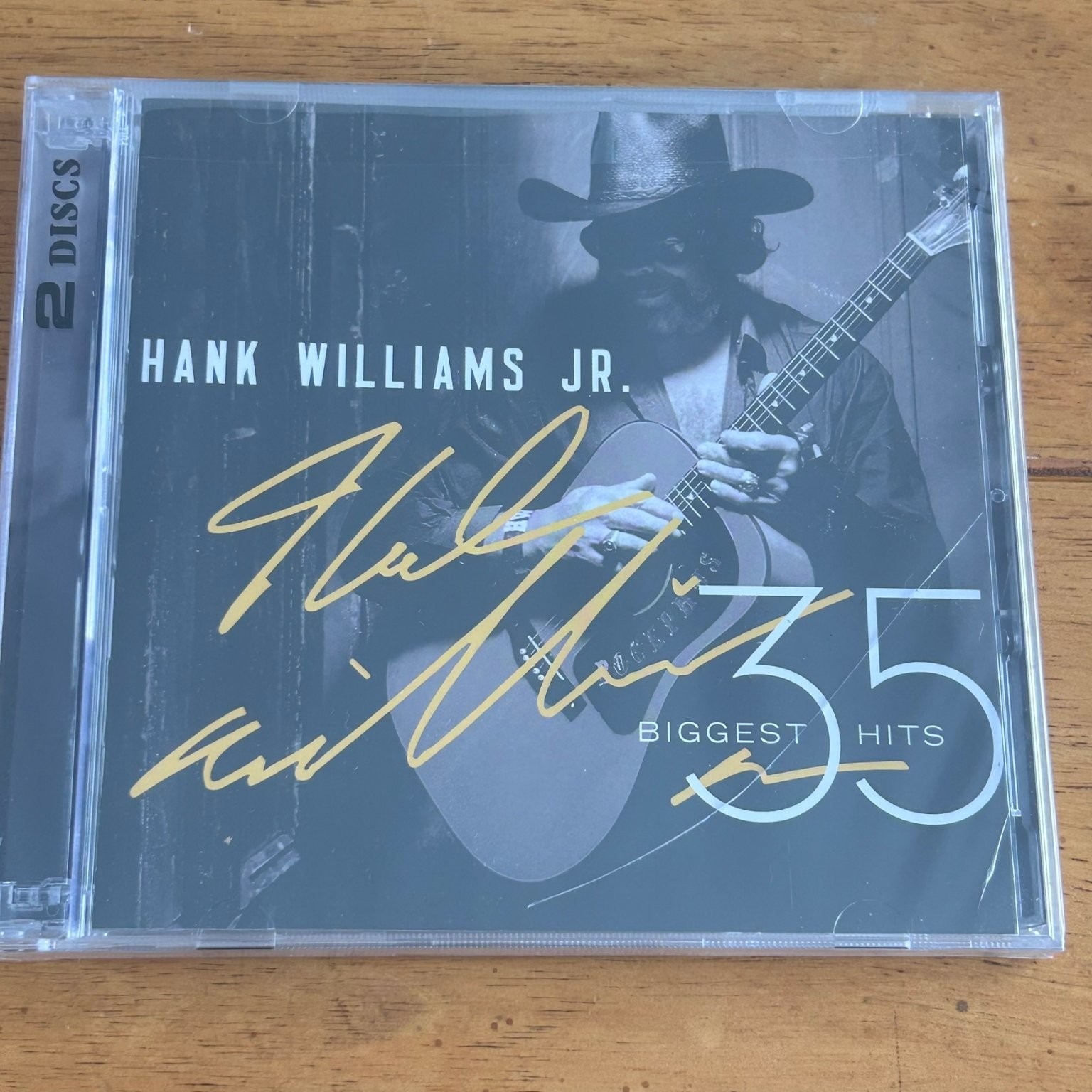 Hank Williams Jr. – 35 Biggest Hits CD 2015 Country Rock Curb 2 Disc Set
