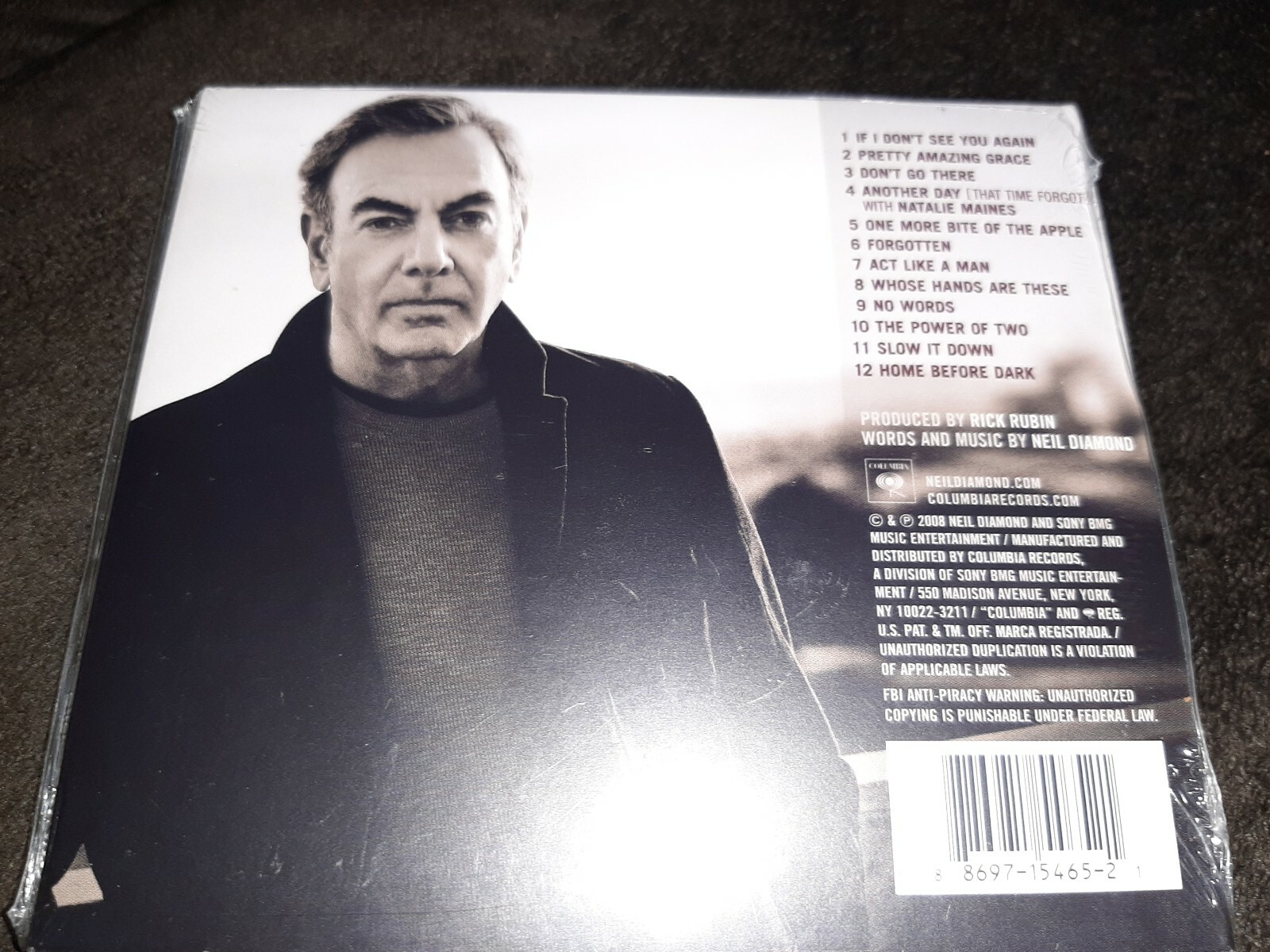 NEIL DIAMOND ~ HOME BEFORE DARK CD BRAND NEW