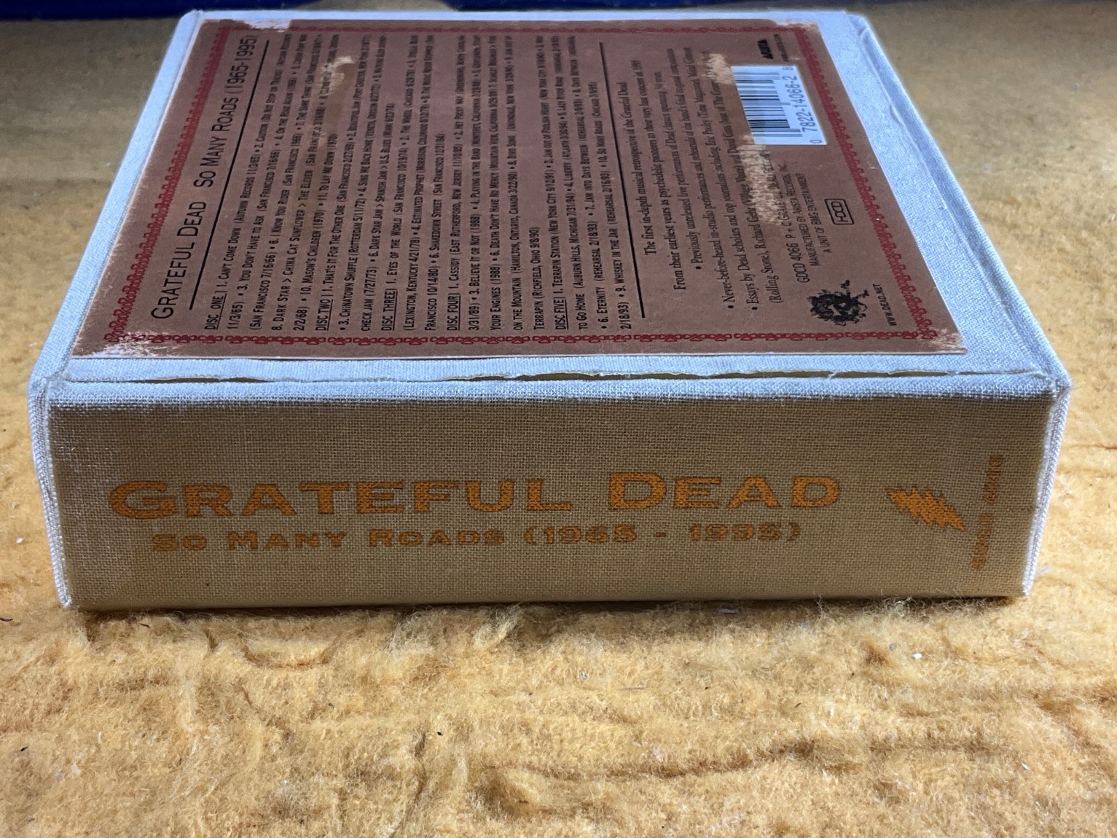 N12-36 GRATEFUL DEAD So Many Roads (1965 - 1995) - 5 CD BOX SET GDCD 4066 - ROCK