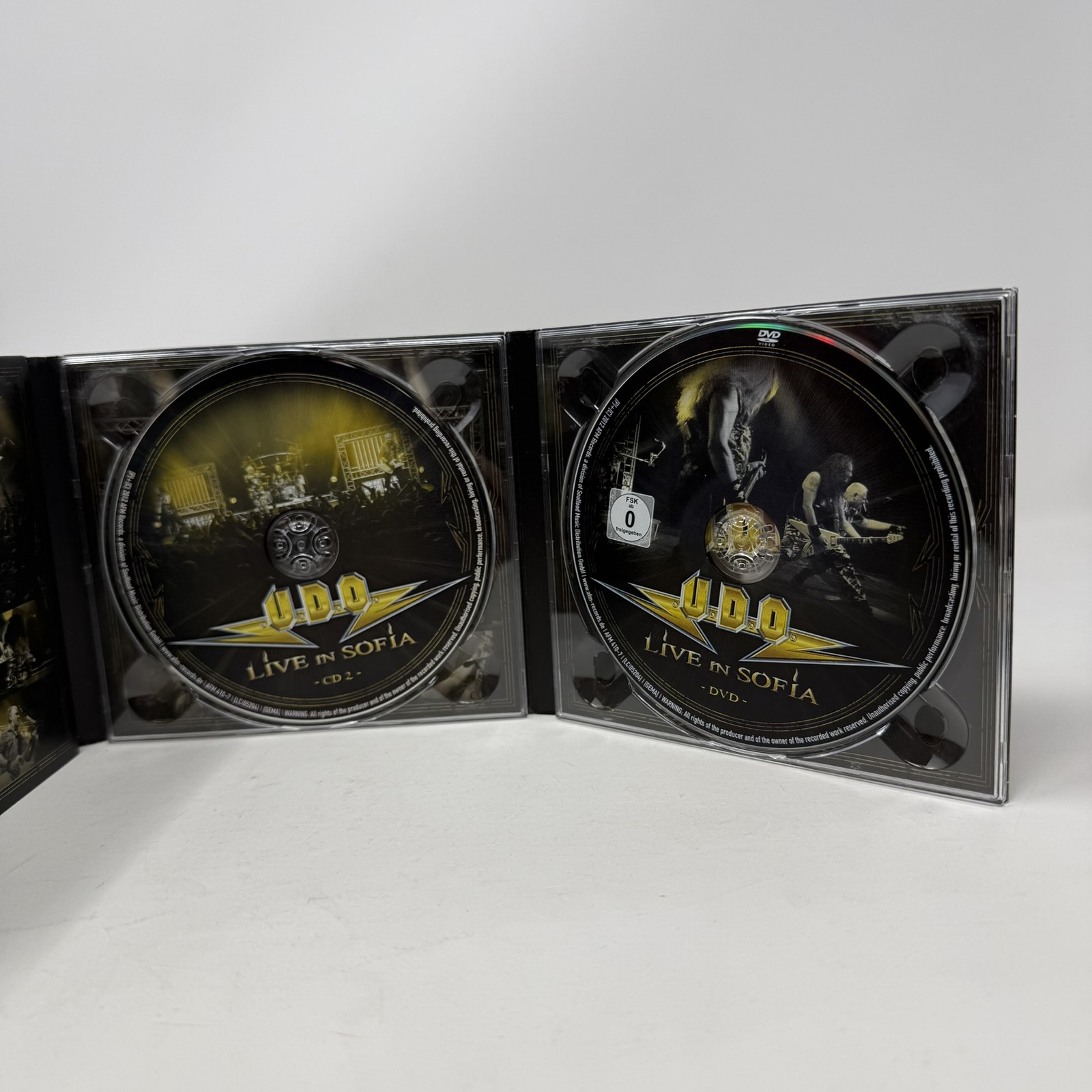 U.D.O. - Animal House & Best Of & Live In Sofia (3 CD/DVD Lot) Heavy Metal Rare