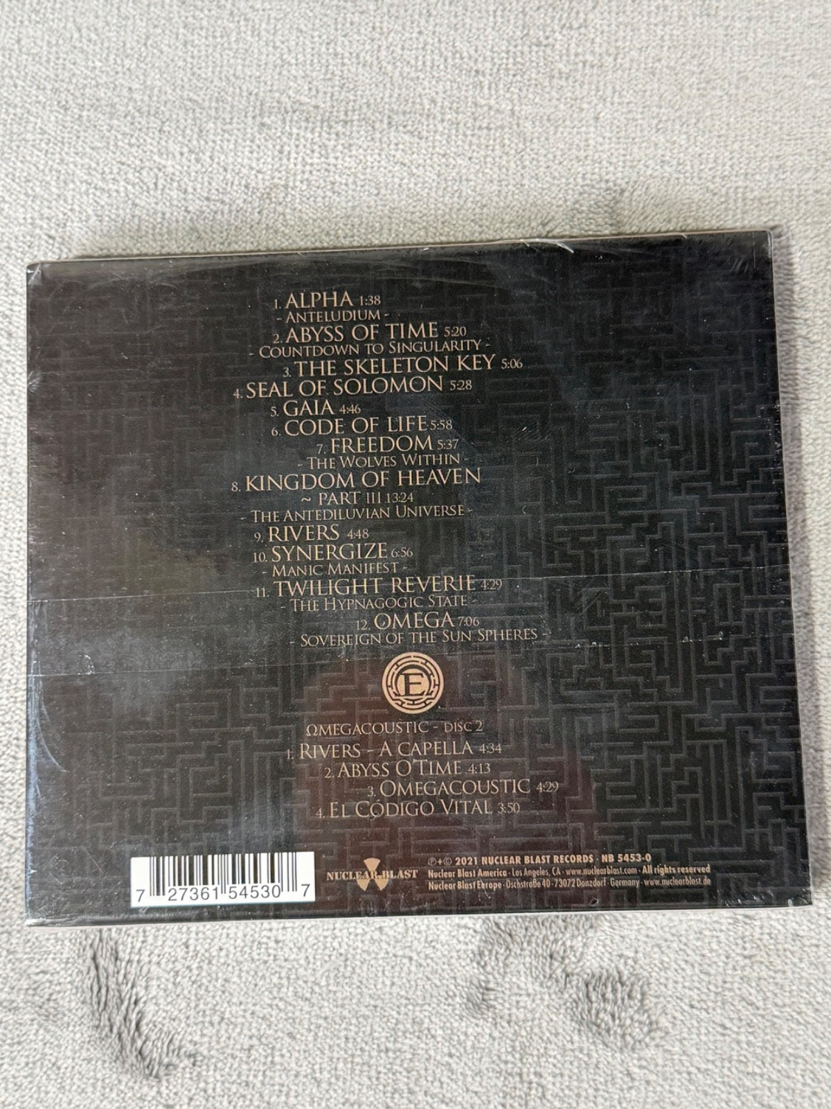 Omega (Limited Edition) (2 cd Set) by Epica (CD, 2021) SEALED, NEW