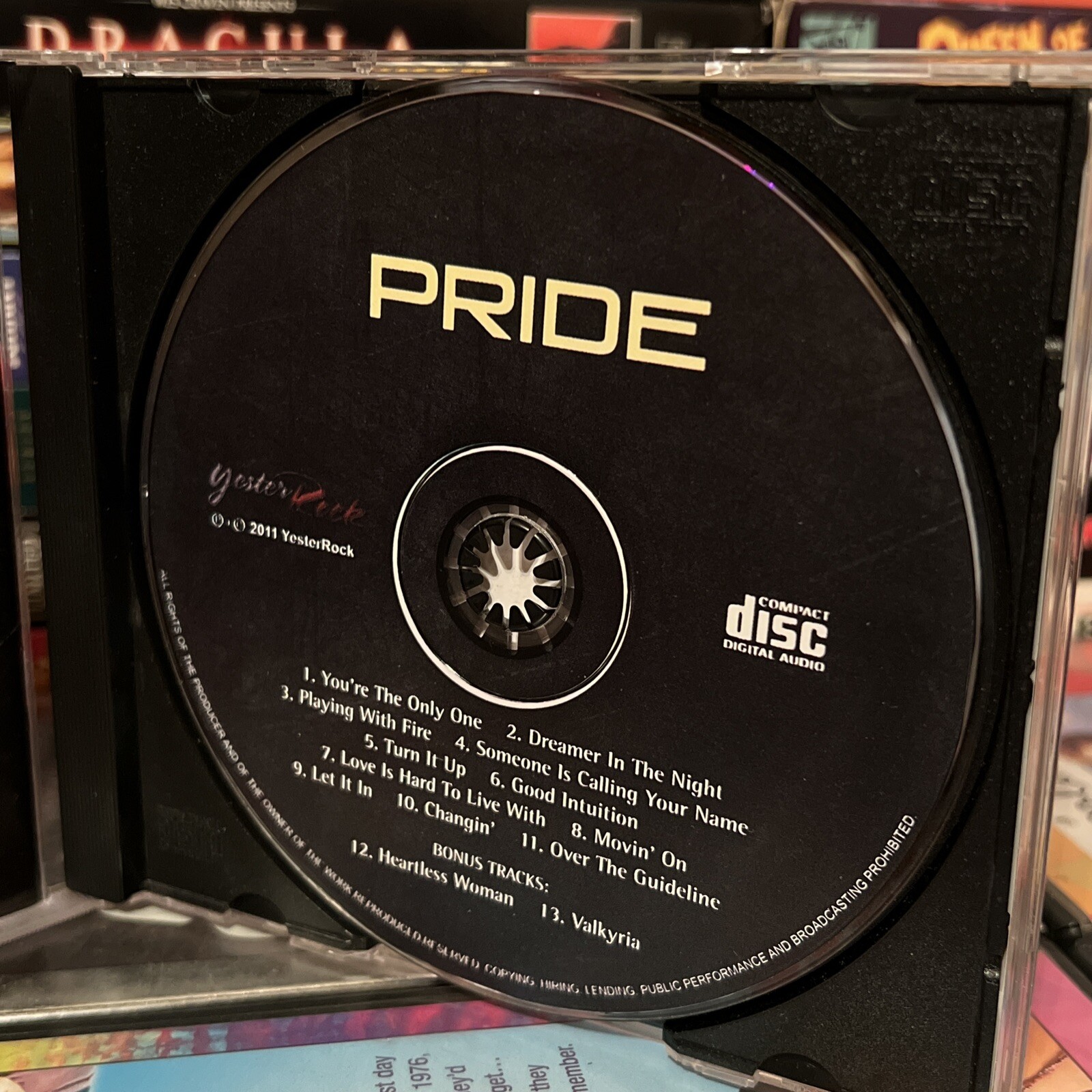 Pride - S/T 1988-90 CD Swedish AOR Hard Rock Glam Metal 13 Tracks YesterRock