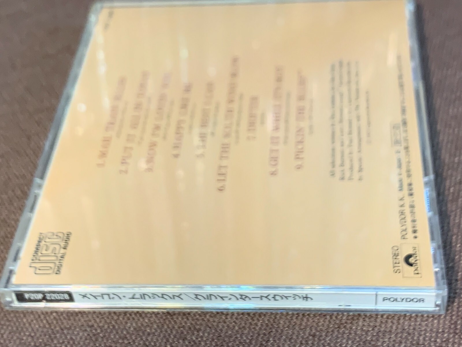 GRINDERSWITCH Macon Tracks JAPAN CD P20P-22028 Broken OBI 1989 issue Allman Bros