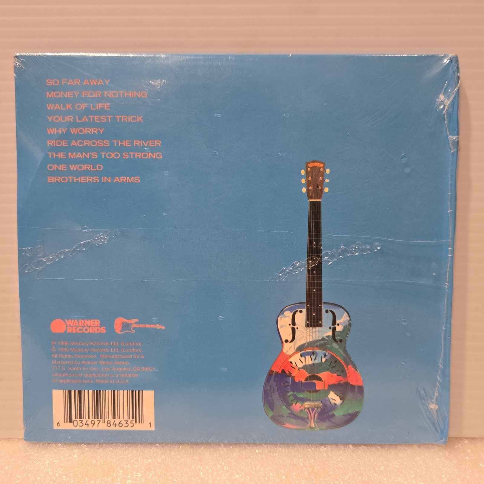 DIRE STRAITS brothers in arms CD 1996 Warner Records Digipak NEW & SEALED