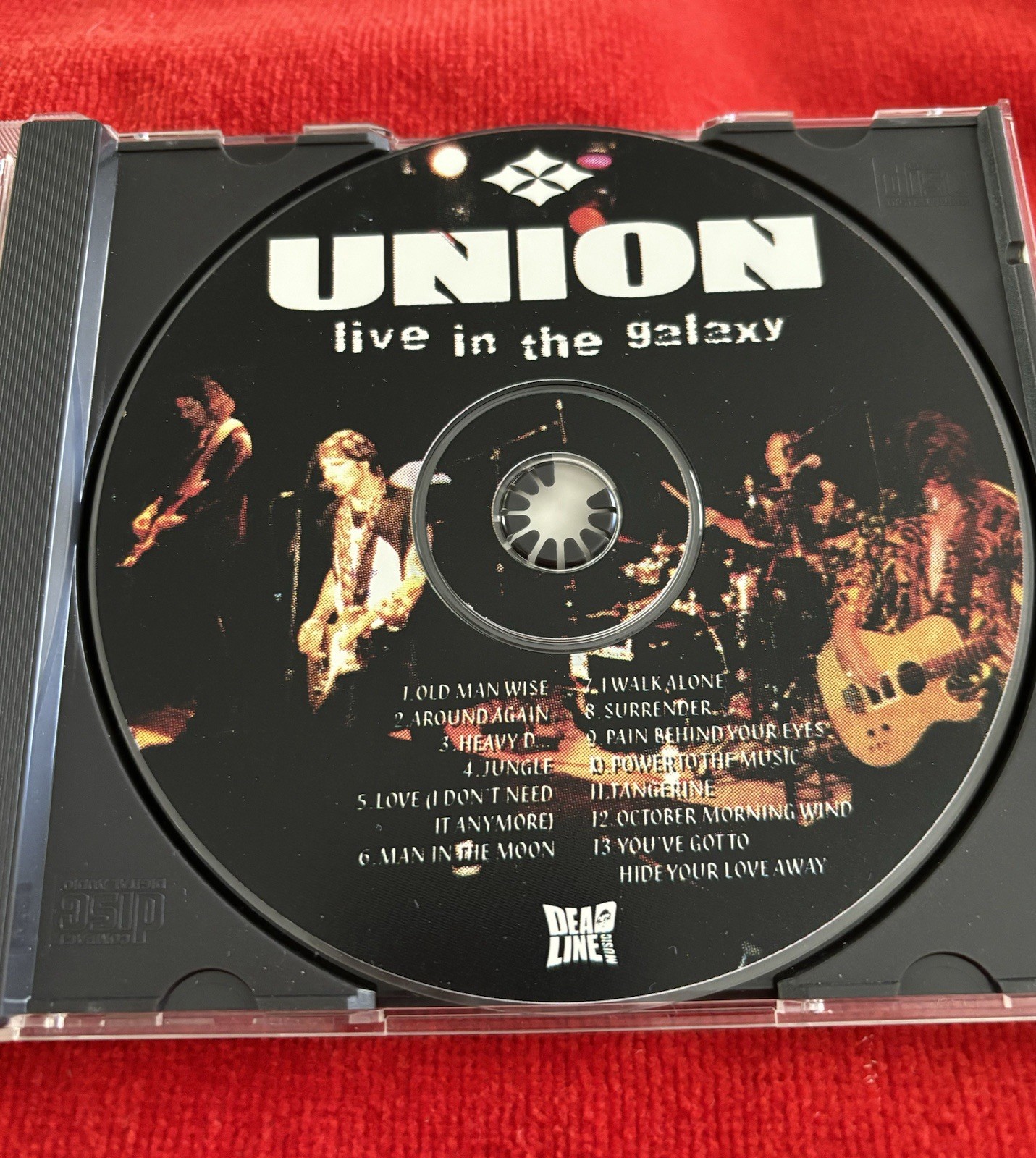 Union : Live In The Galaxy CD 1999 SIGNED by band MINT