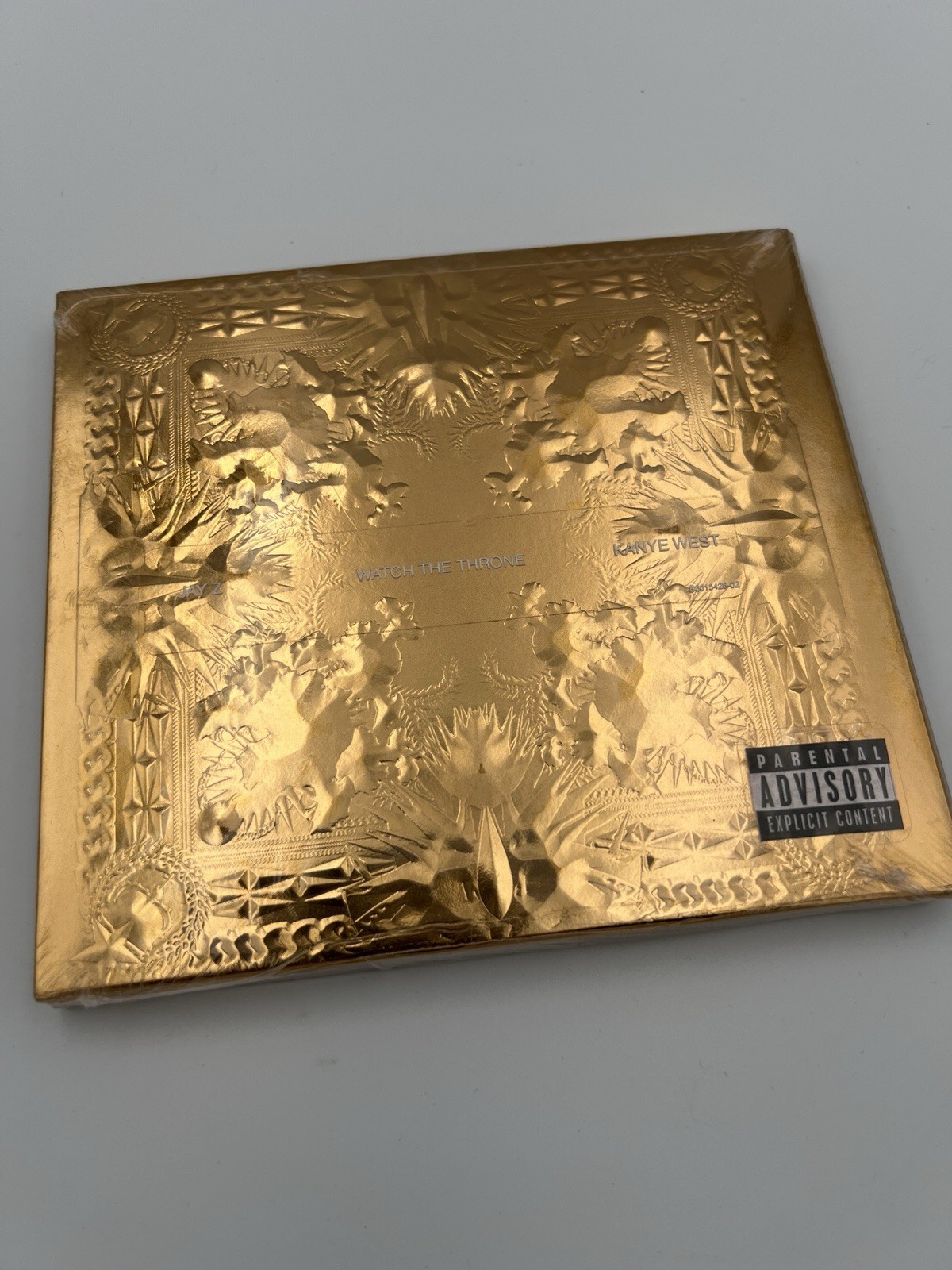 2011 Watch The Throne Deluxe Edition Jay-Z Kanye West NEW Factory Sealed CD Gold