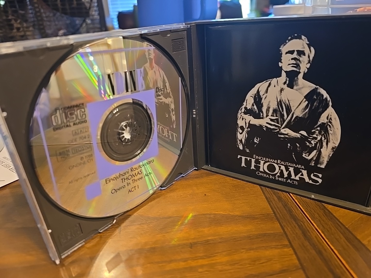 Einojuhani RAUTAVAARA: Thomas, opera in 3 acts - 2 CDs - Jorma Hynninen - ONDINE
