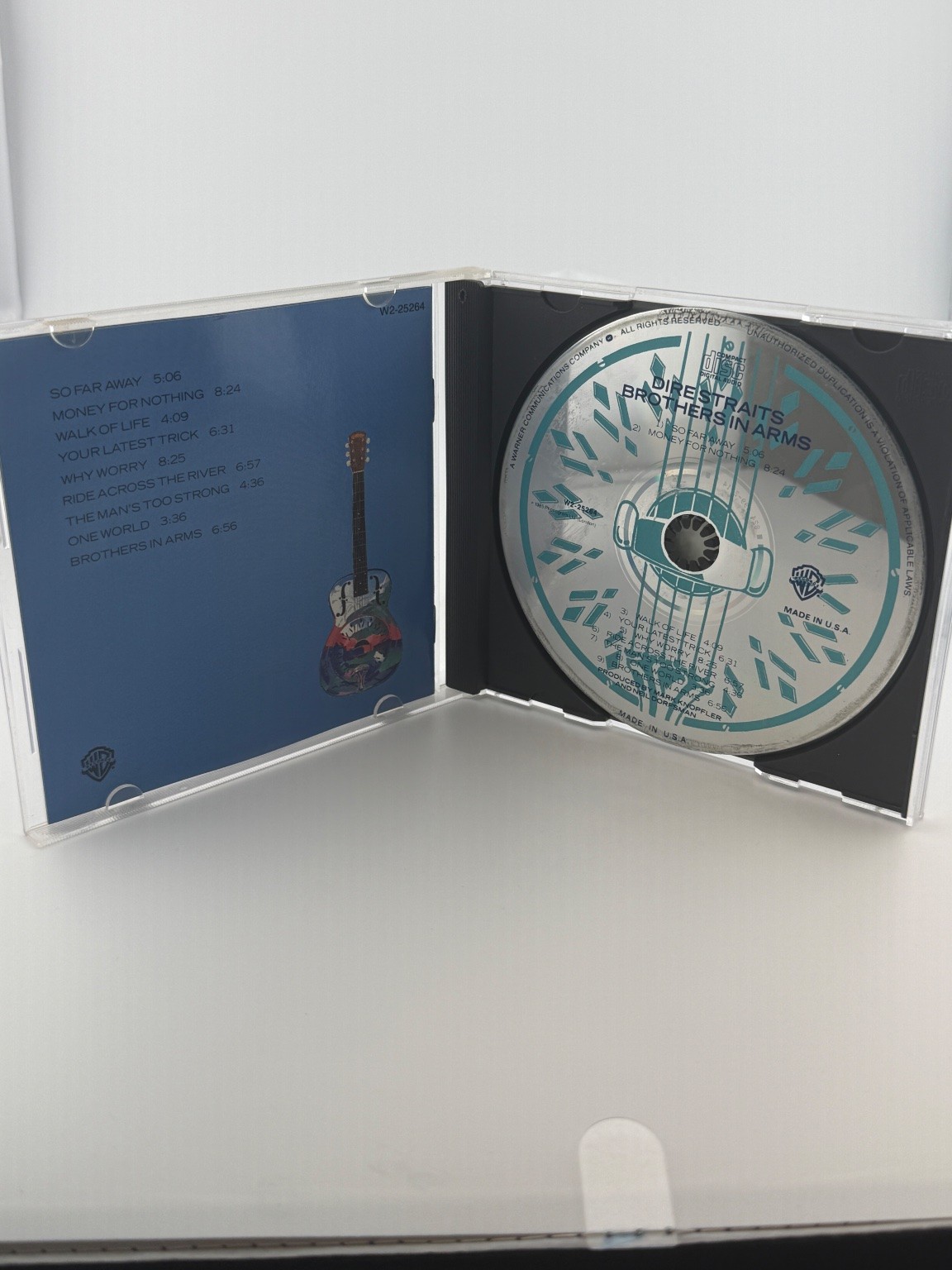 Dire Straits – Brothers In Arms CD 1985 Warner Bros. Rock Classic Full Digital