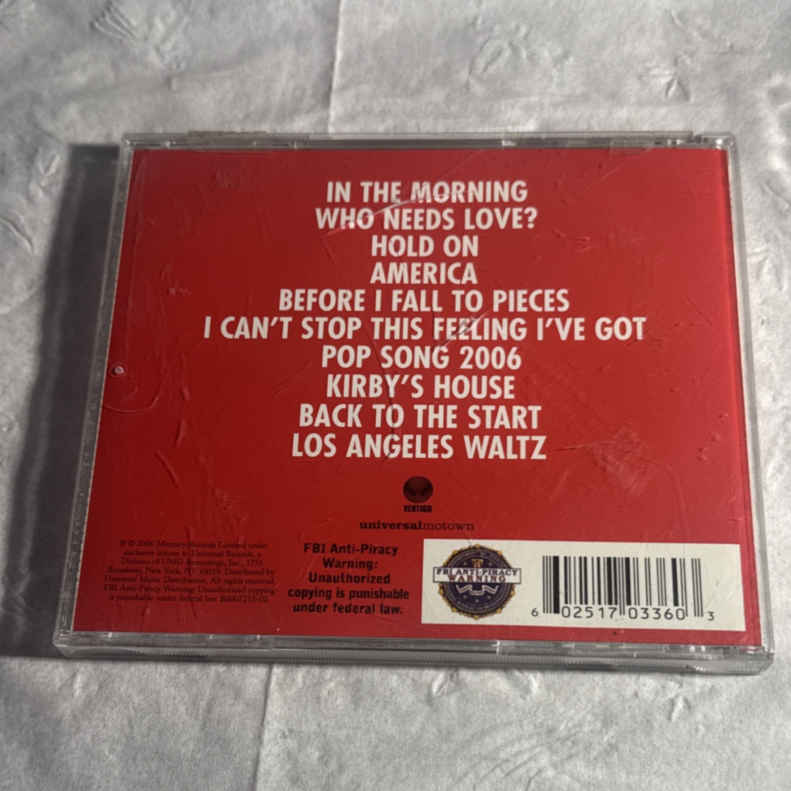 Razorlight Razorlight CD Album Rock Alternative Indie Jewel Case Standard