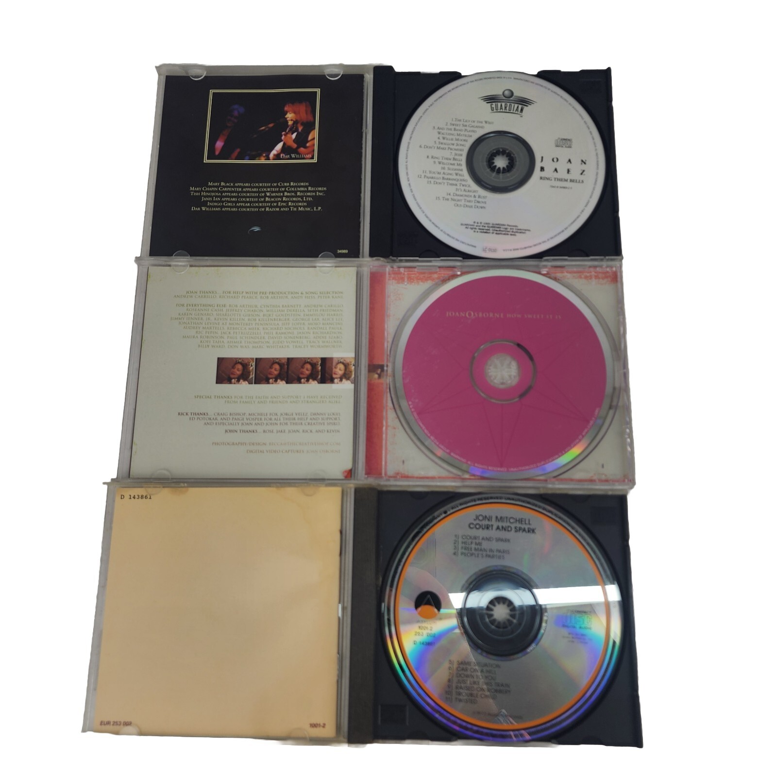 Lot 11 CDs Female Singer Songwriter Joni Mitchell Fiona Apple Bonnie Raitt