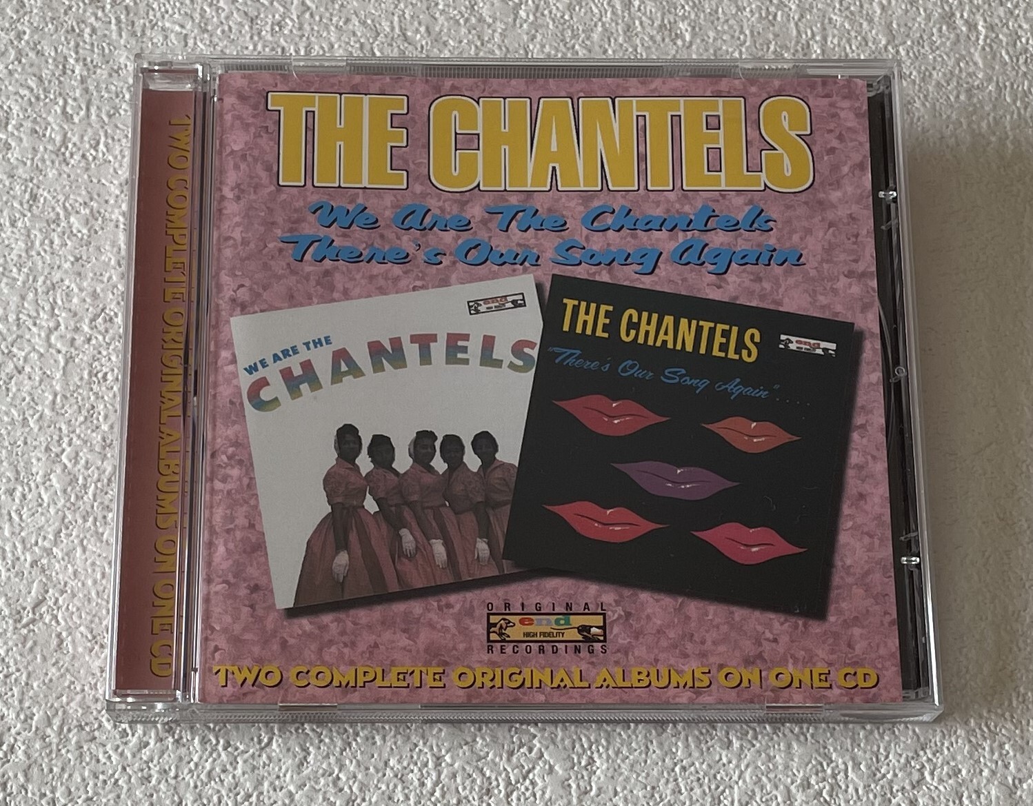 CHANTELS~WE ARE THE CHANTELS / THERE'S OUR SONG AGAIN~1998 UK 24-TRACK CD ALBUM