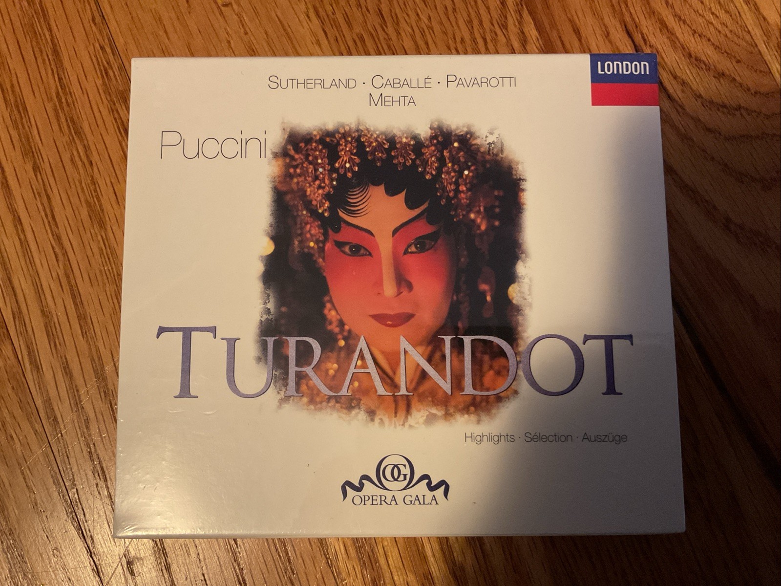 Puccini: Turandot [Highlights] CD 1998 London Opera Zubin Mehta, Pavarotti NEW
