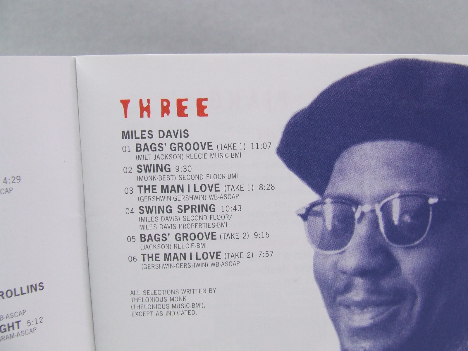 Thelonious Monk - The Complete Prestige Recordings (3 CD Box Set, 2000)