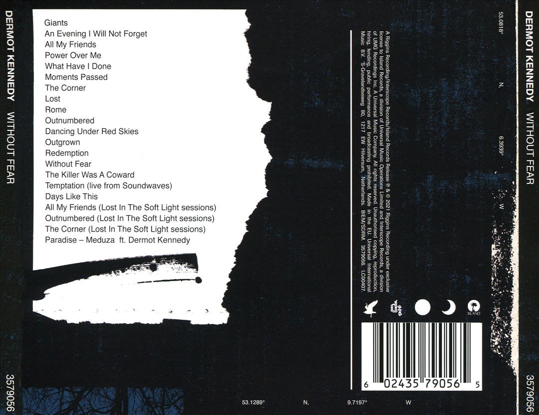 DERMOT KENNEDY WITHOUT FEAR [THE COMPLETE EDITION] NEW CD