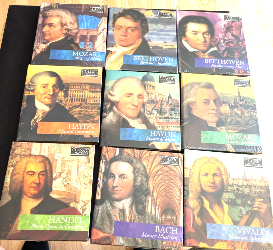 Classic Composers Modern Series CD Lot 31 Classical Collection NEW SEALED
