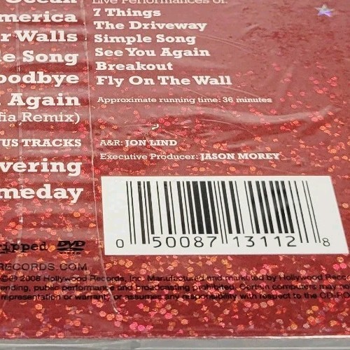 Miley Cyrus - Breakout (Platinum Edition) CD + DVD Limited Glitter Slipcase NEW