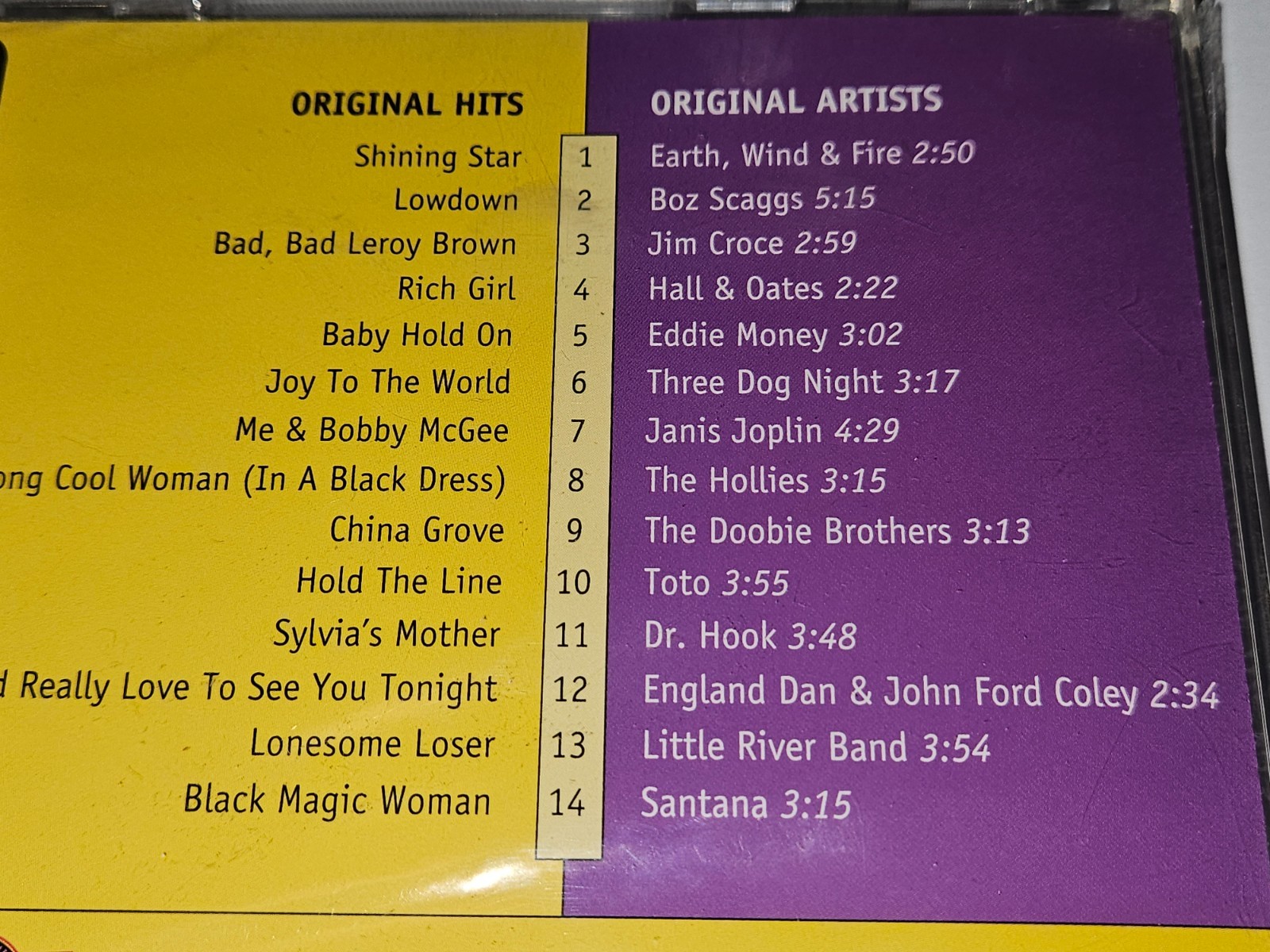 Superstars of the 70's 1971-1979 CD 14 Songs Santana/Eddie Money+ *NEW/SEALED*