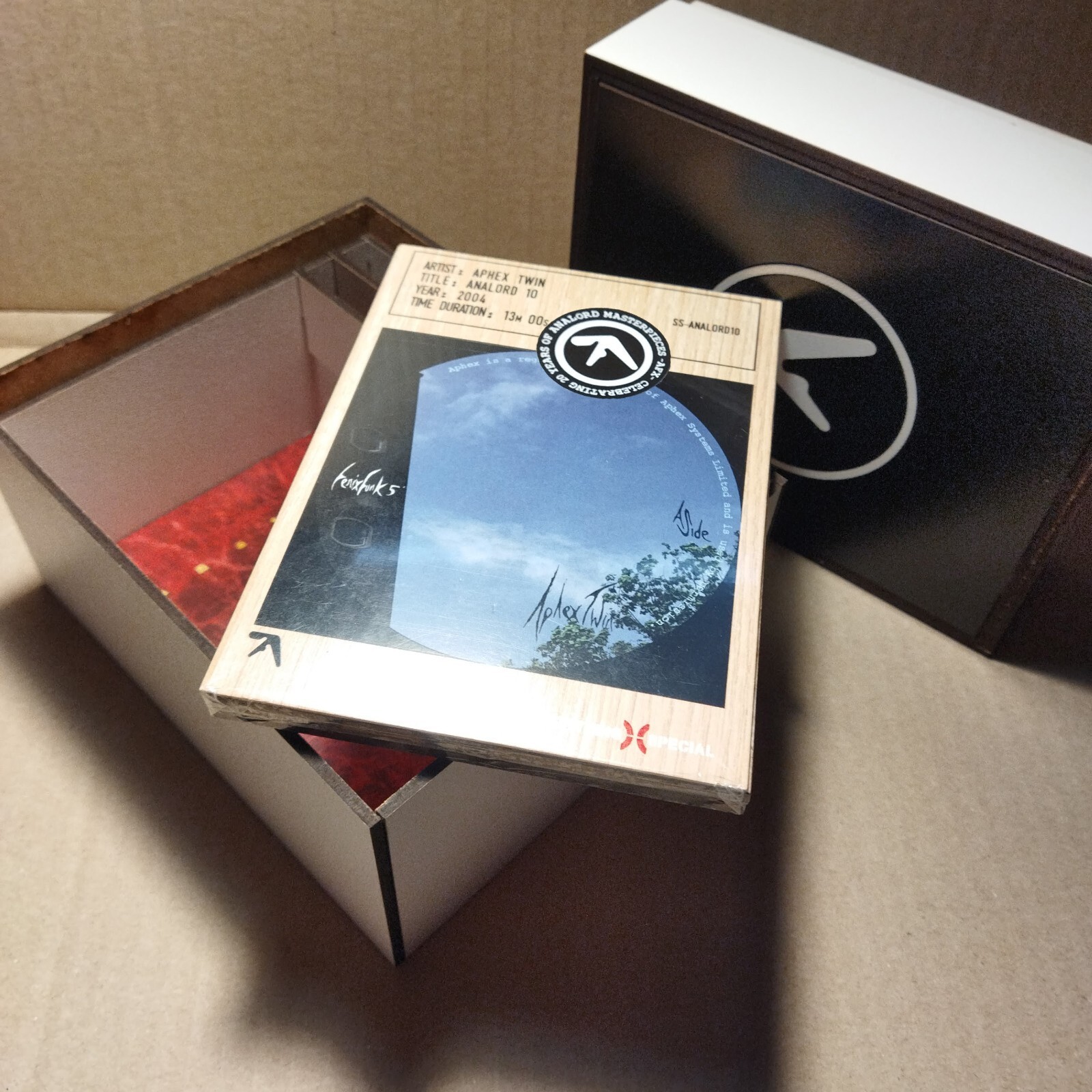 Aphex Twin - Analord Box + 11 Analords in one set - SEALED!