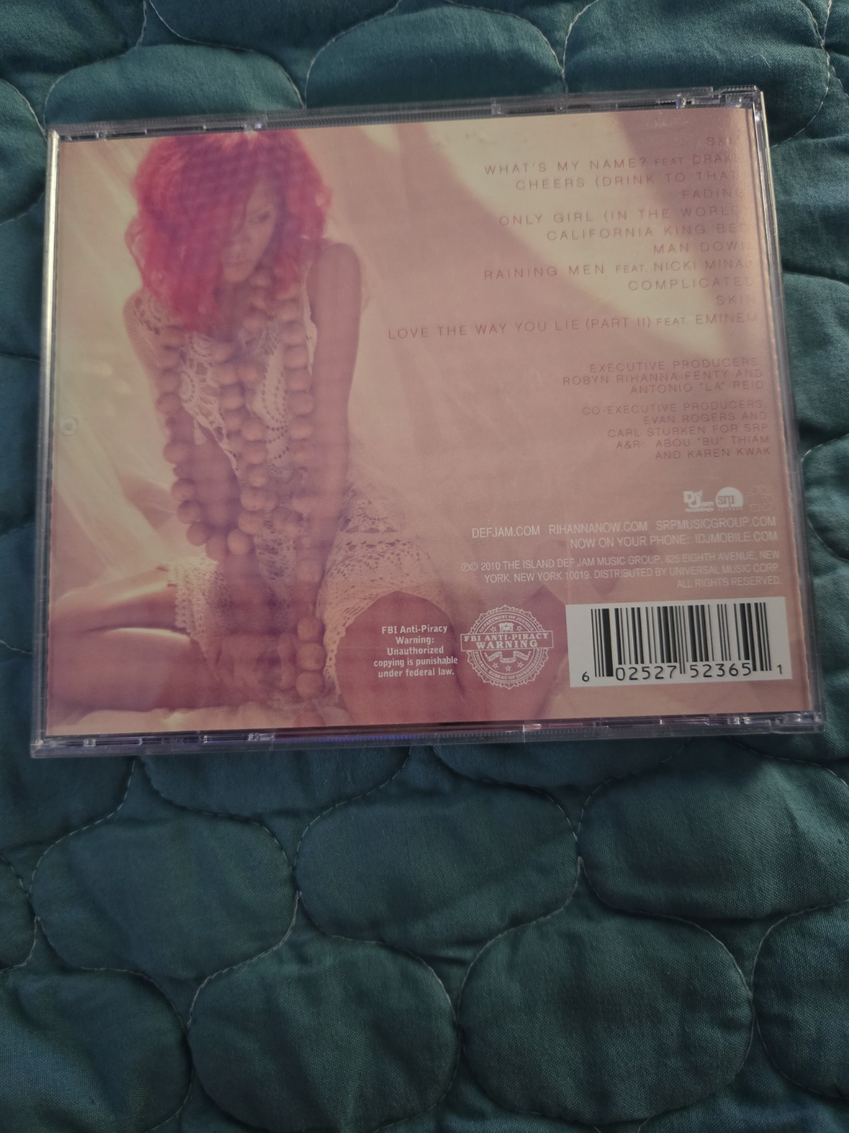 Rihanna Loud 2010 CD Album Def Jam 2010s Urban Pop