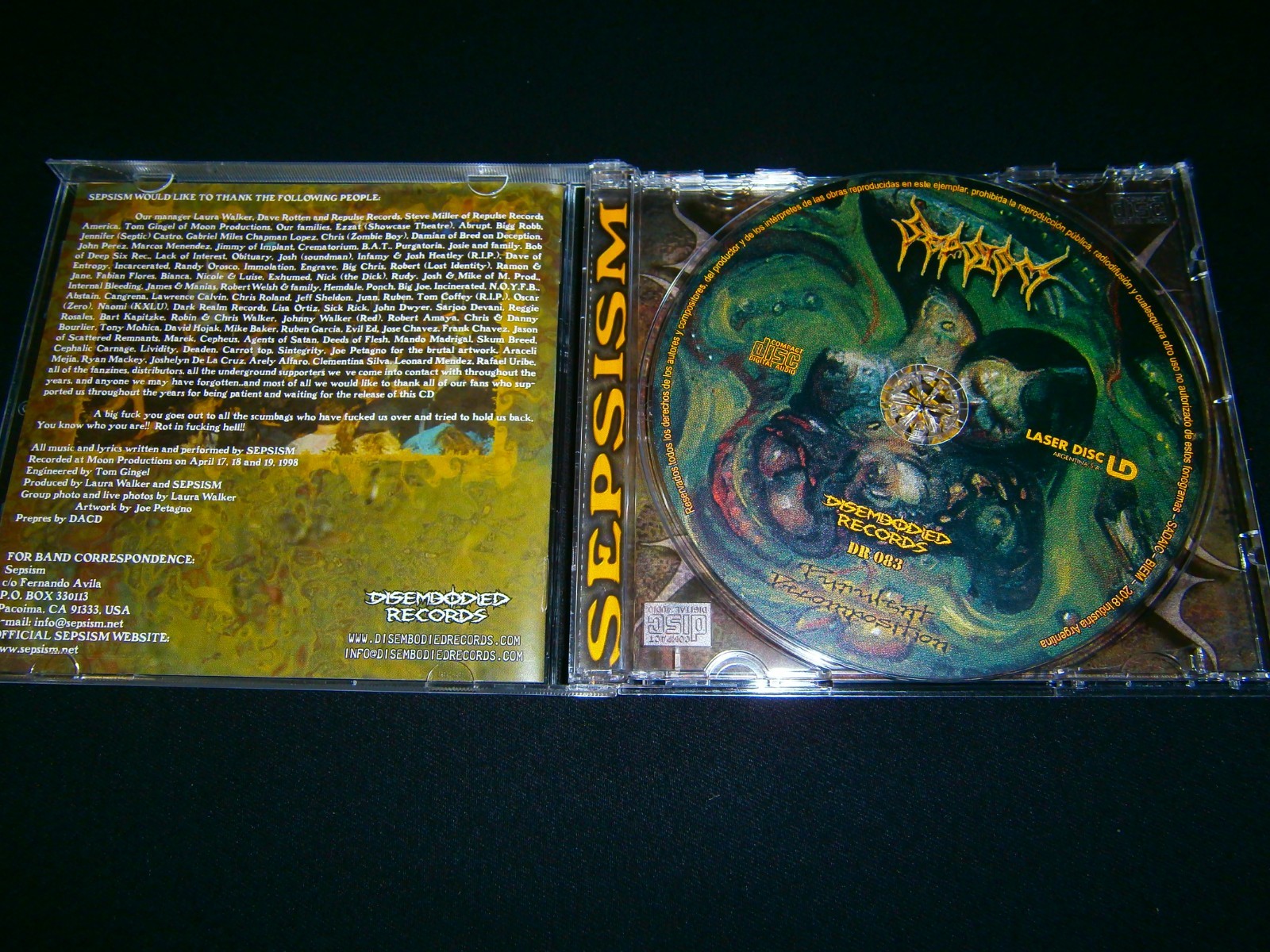 SEPSISM - Purulent Decomposition. CD