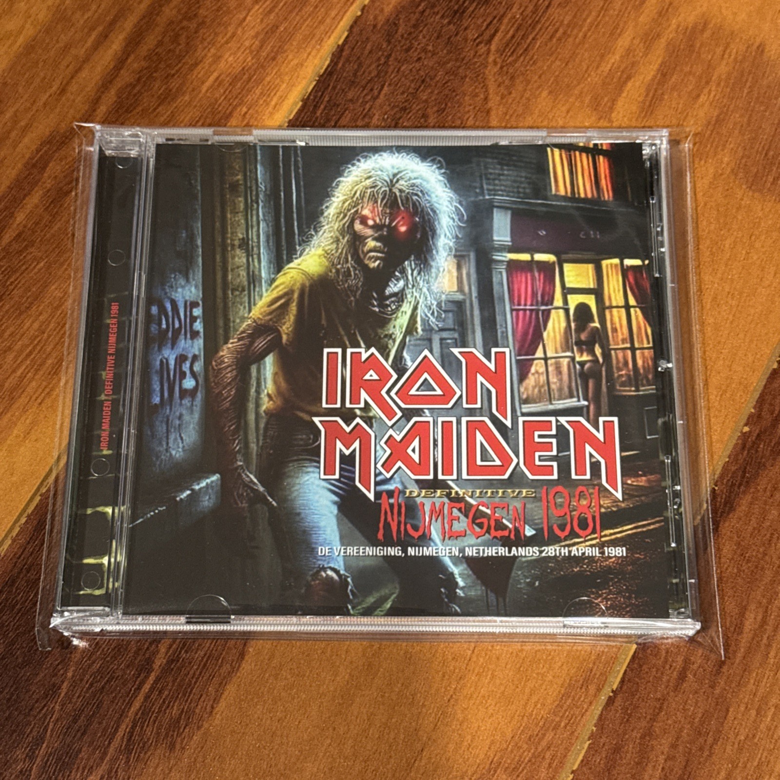 IRON MAIDEN DEFINITIVE NIJMEGEN 1981 CD Paul Dianno Steve Harris RARE & LIKE NEW