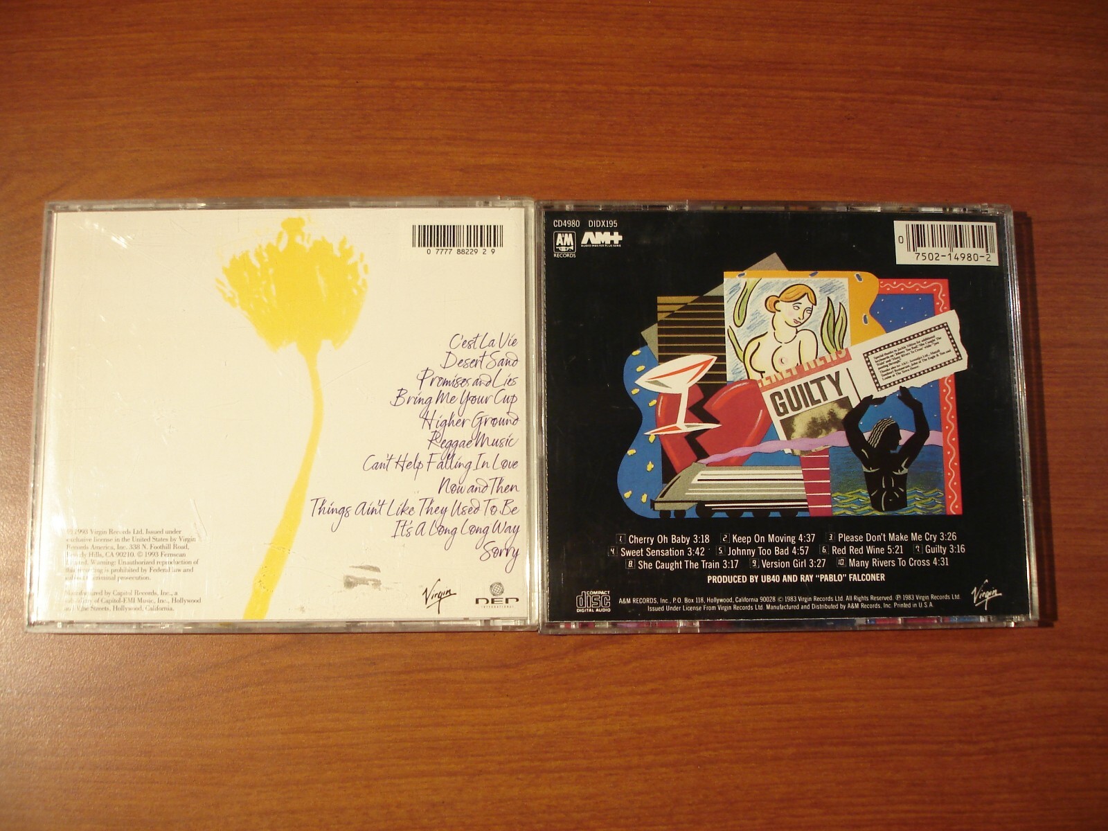 UB40 ​2 CD LOT ~ Labour of Love, + Promises and Lies