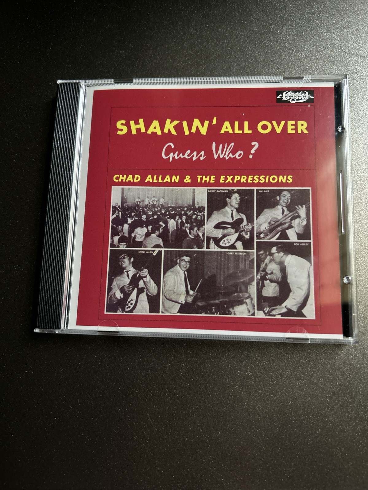 Chad Allan & The Expressions - Shakin' All Over - Guess Who? (CD 1997) In Mint C