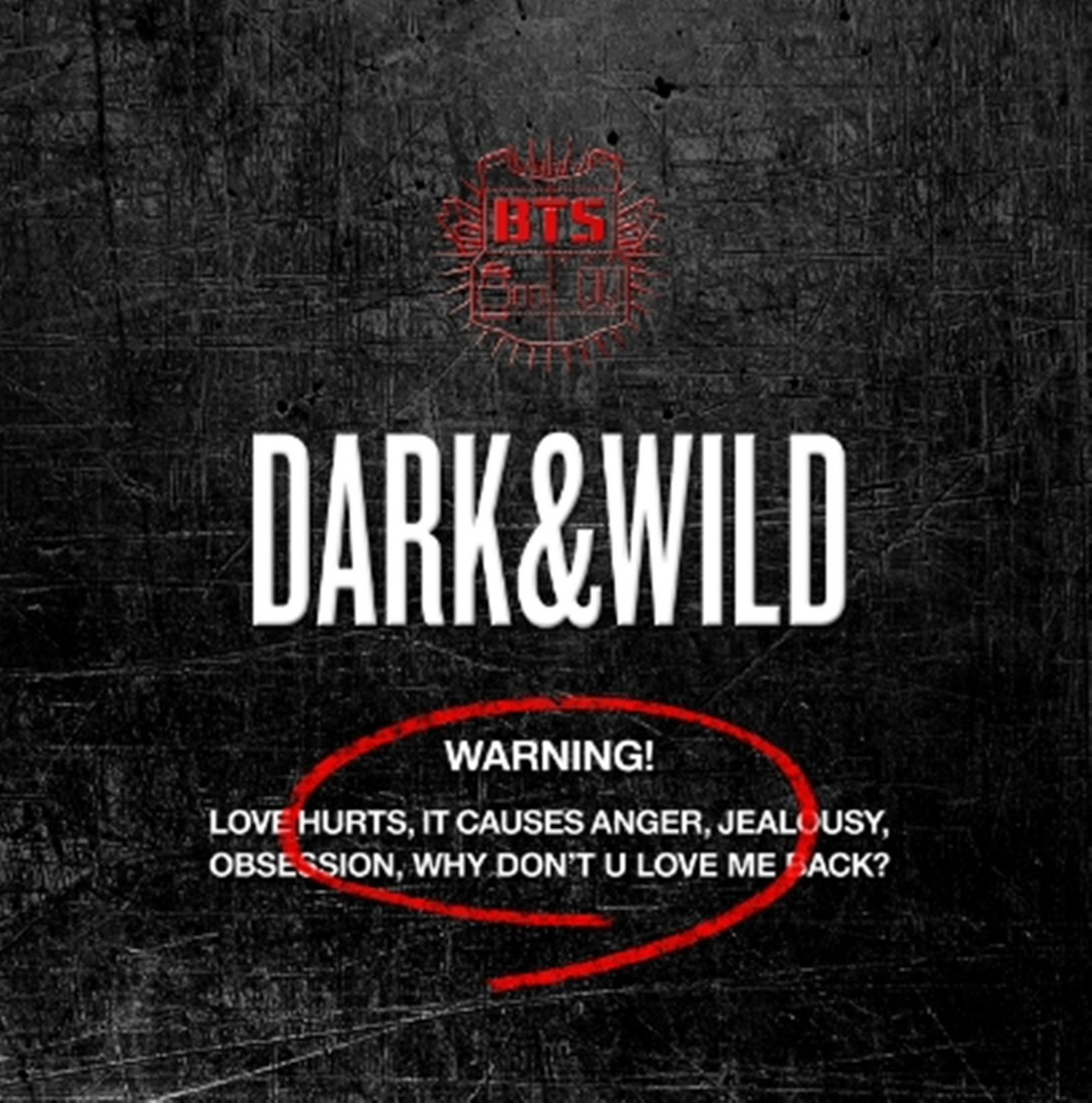 K-POP BTS 1st Album [DARK & WILD] CD + Photo Booklet + 2p Photocard Sealed